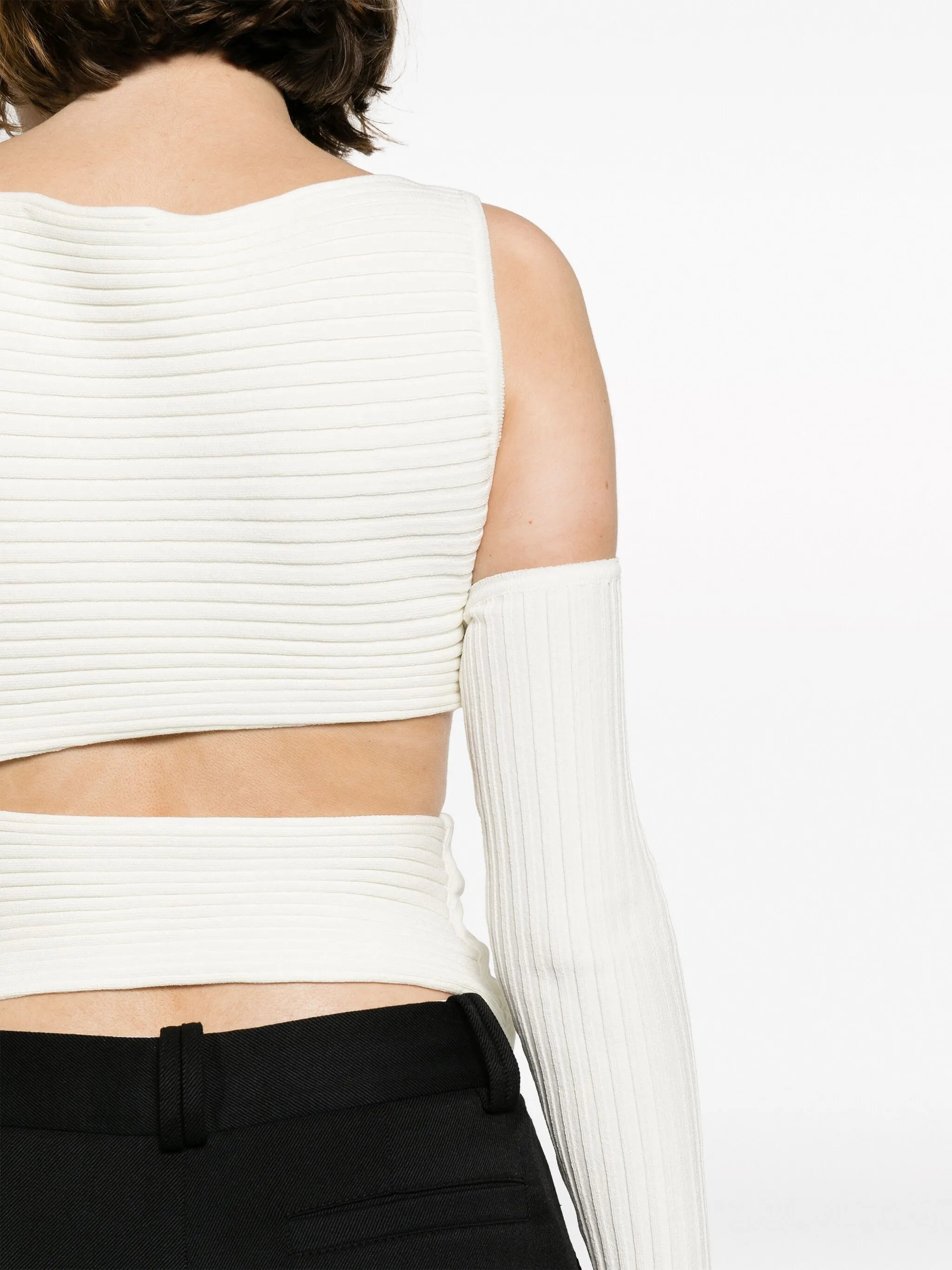 asymmetric cut-out top
