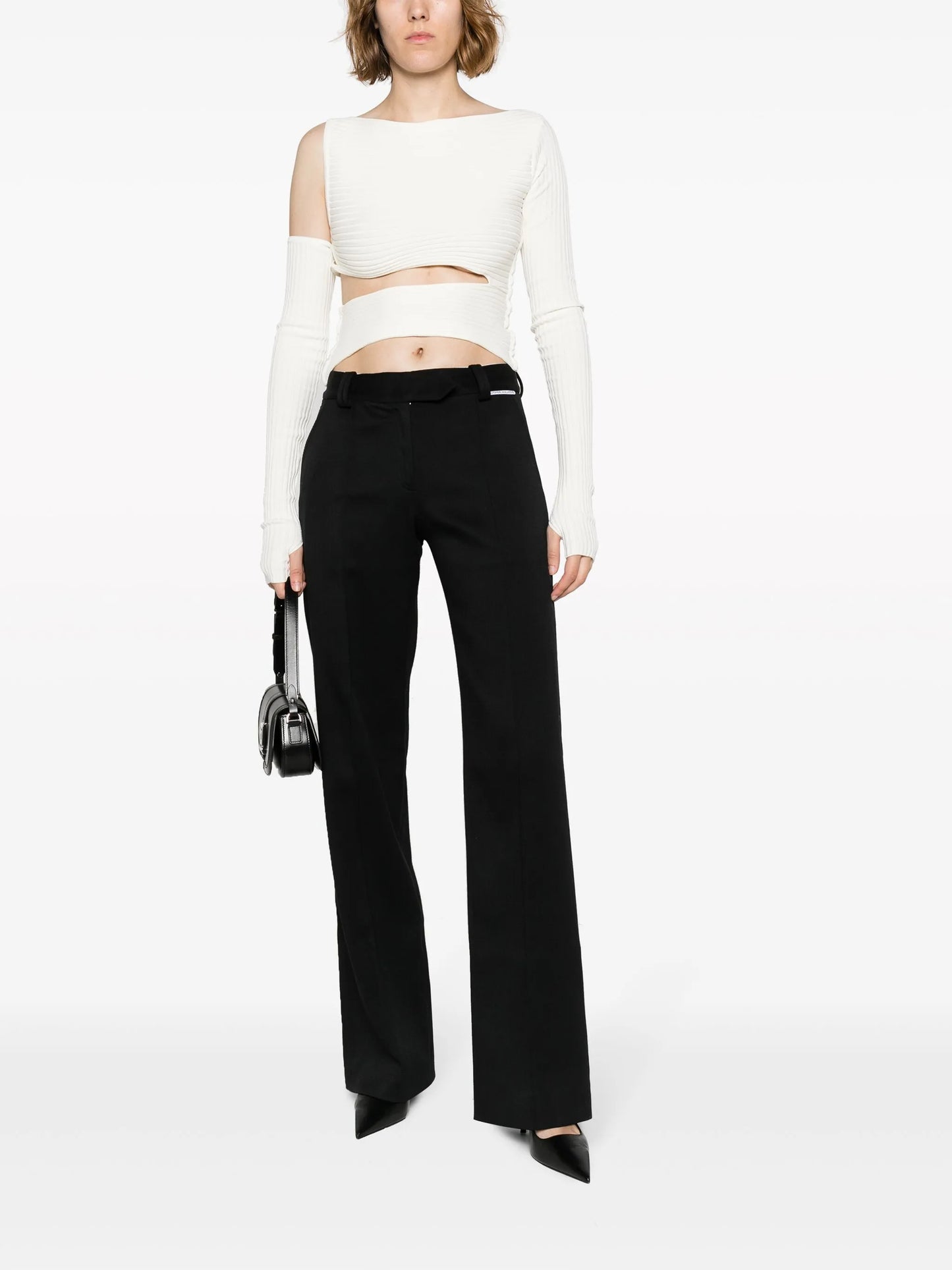 asymmetric cut-out top