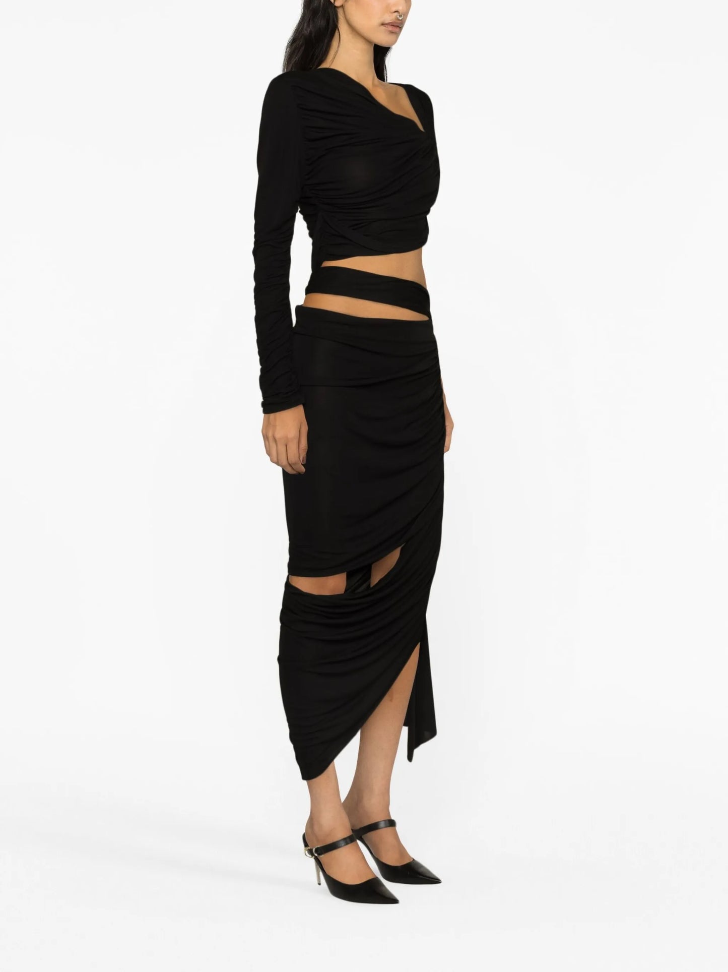draped asymmetric top
