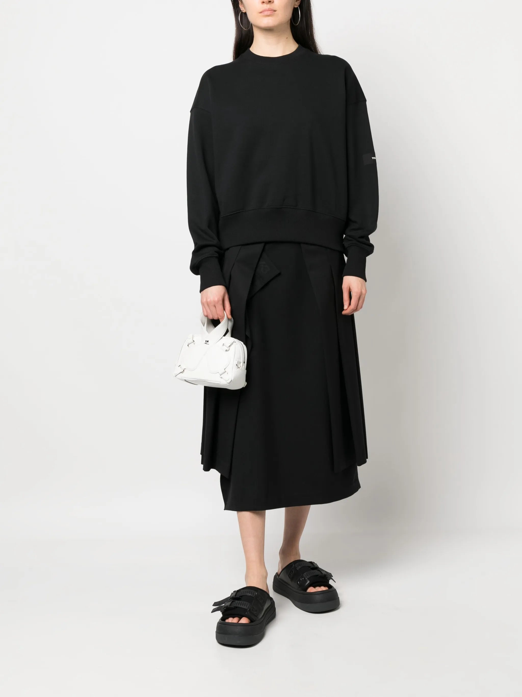 long-sleeves organic cotton sweatshirt
