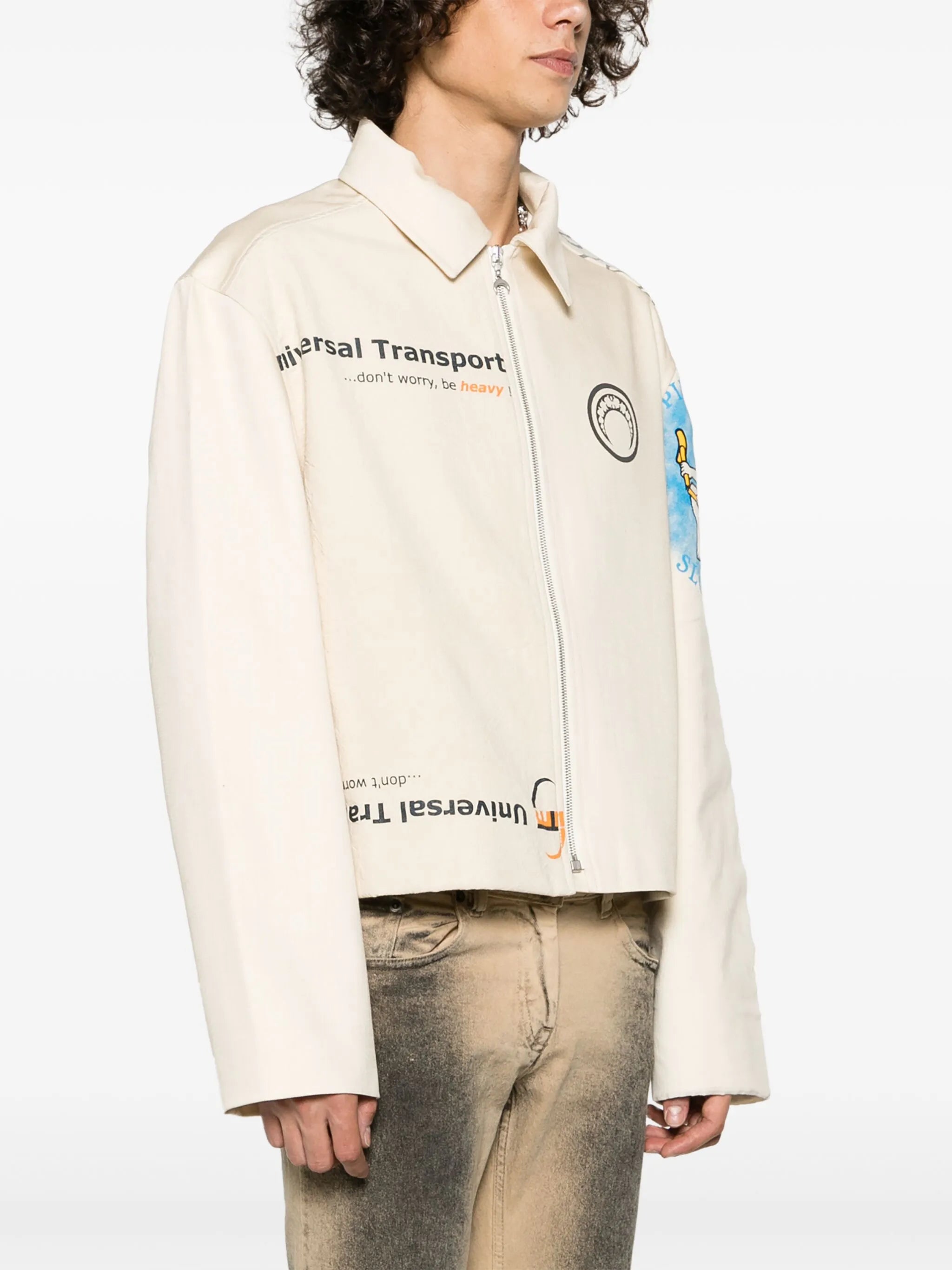 Regenerated Tote Bags Harrington jacket