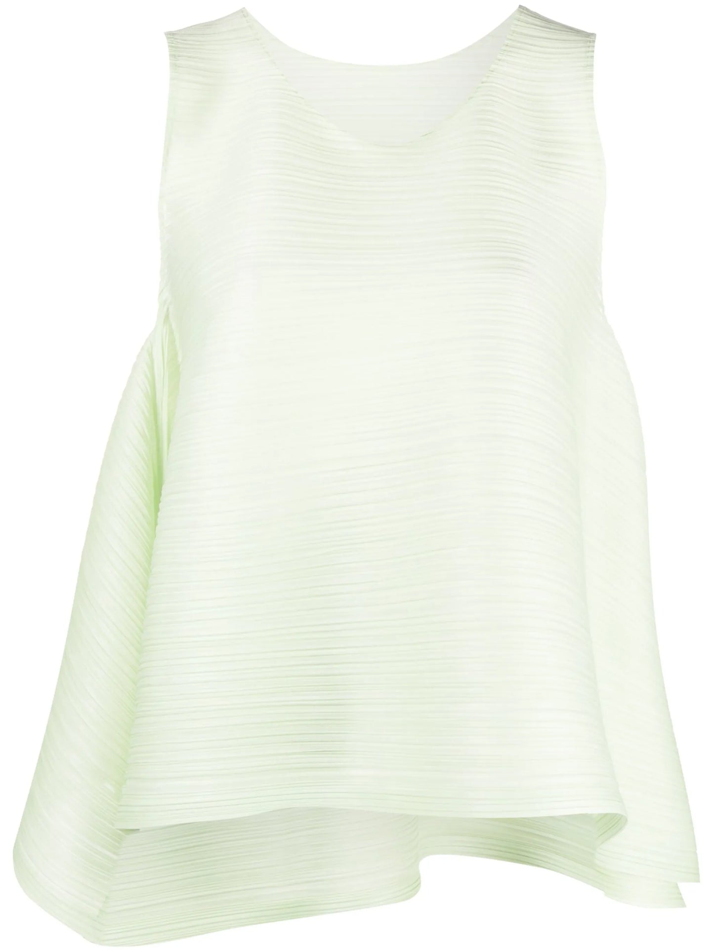May plissé-crêpe blouse