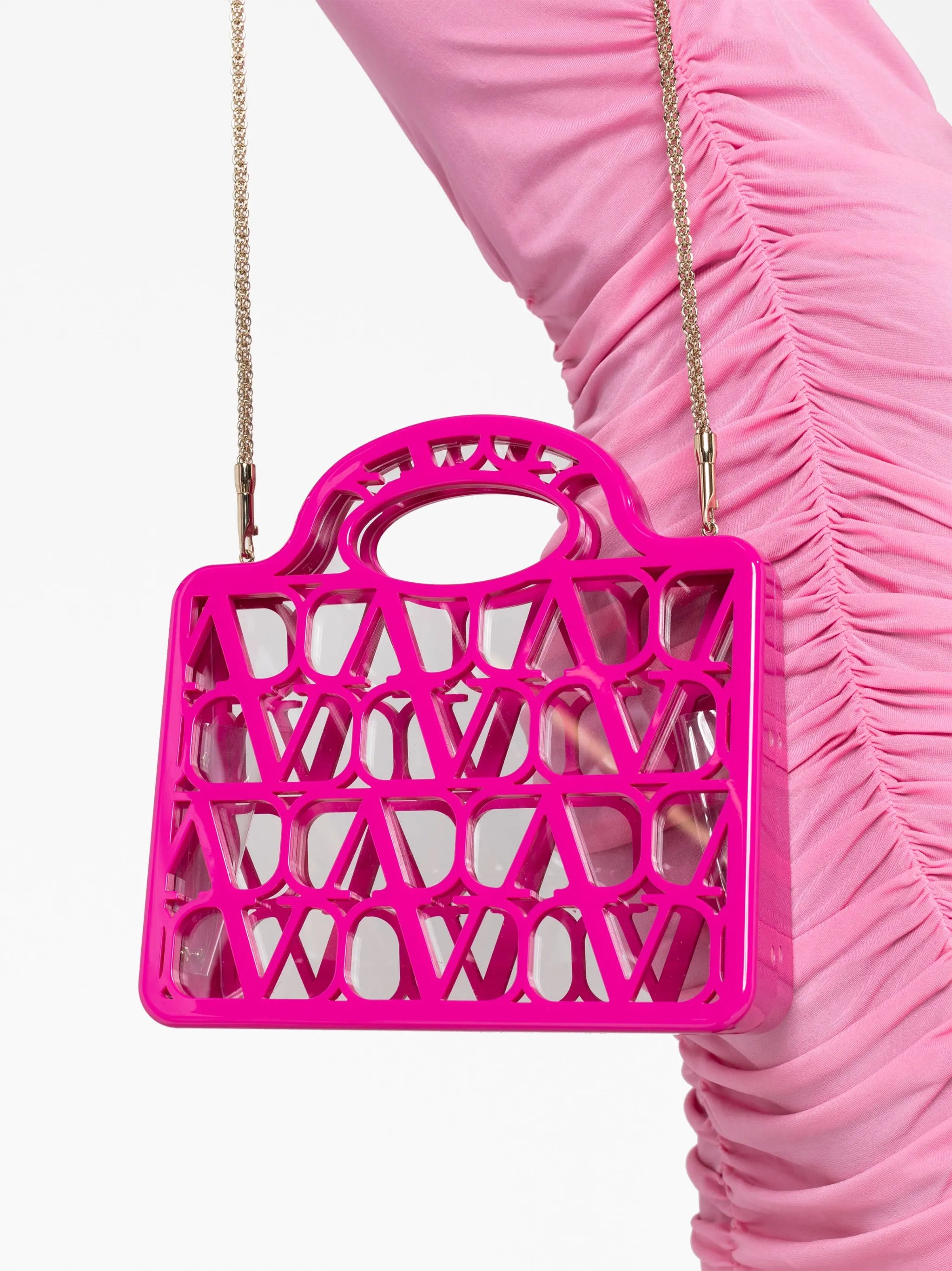 mini Le Troisième cut-out tote bag