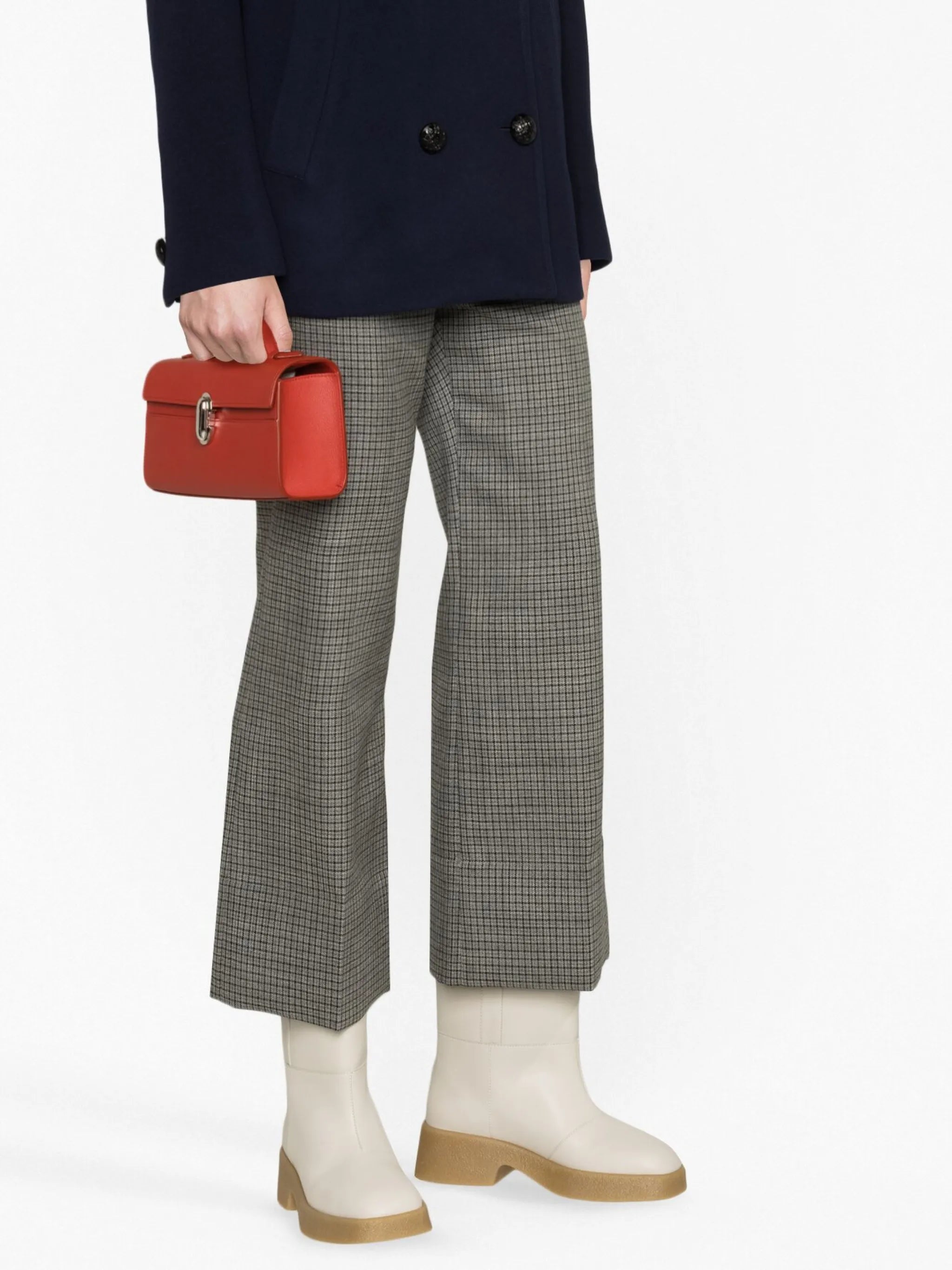 Symmetry Pochette leather bag