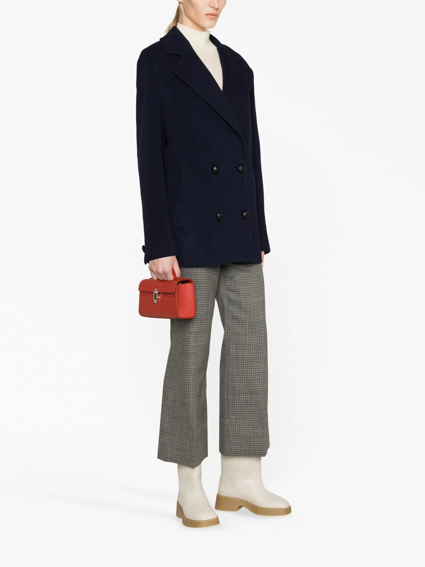 Symmetry Pochette leather bag