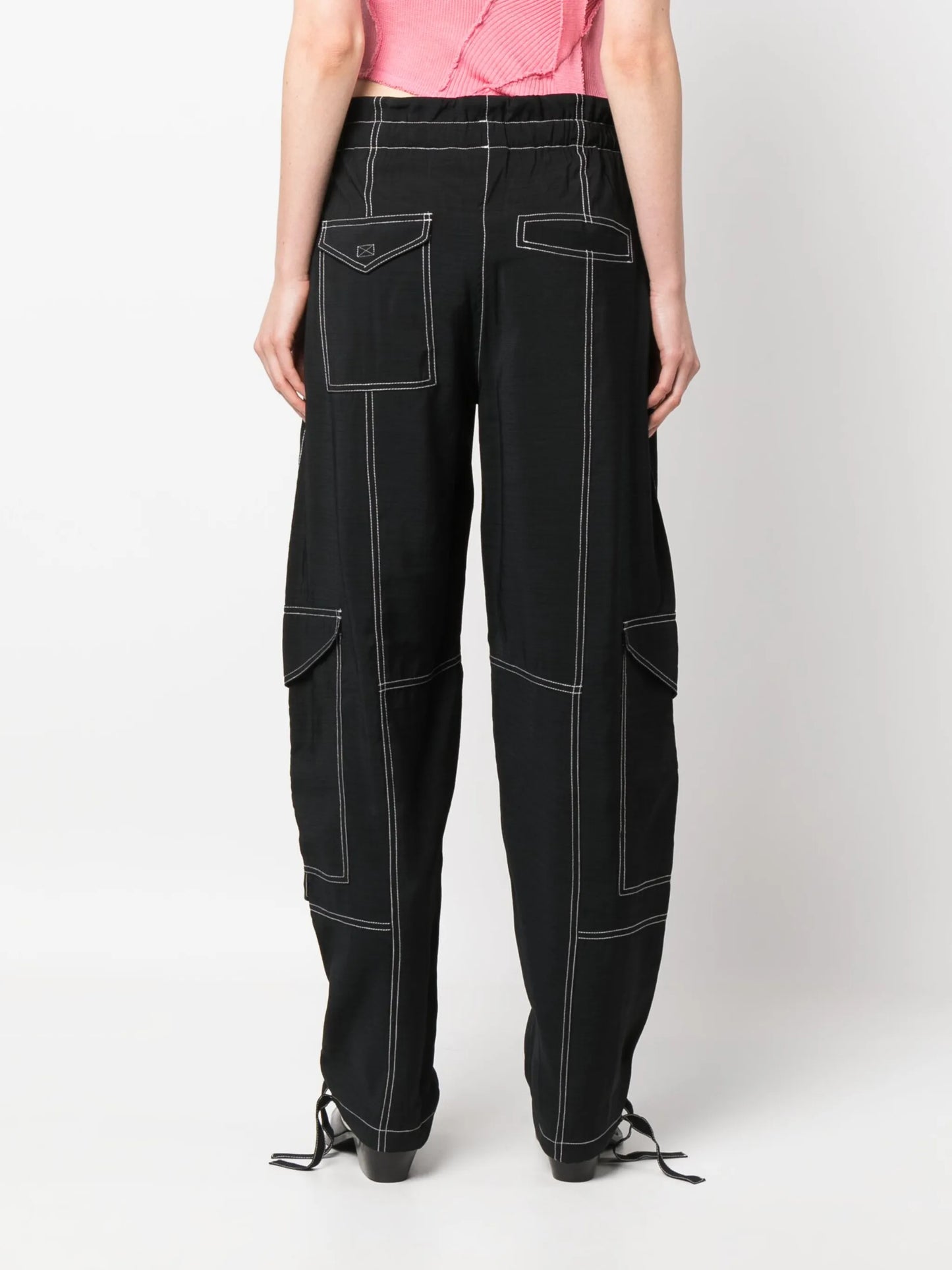 topstitch cargo trousers