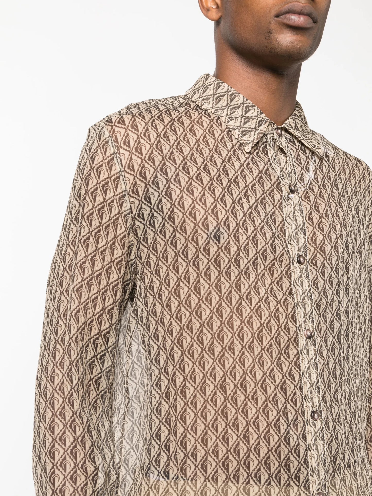 Moon Diamant silk shirt