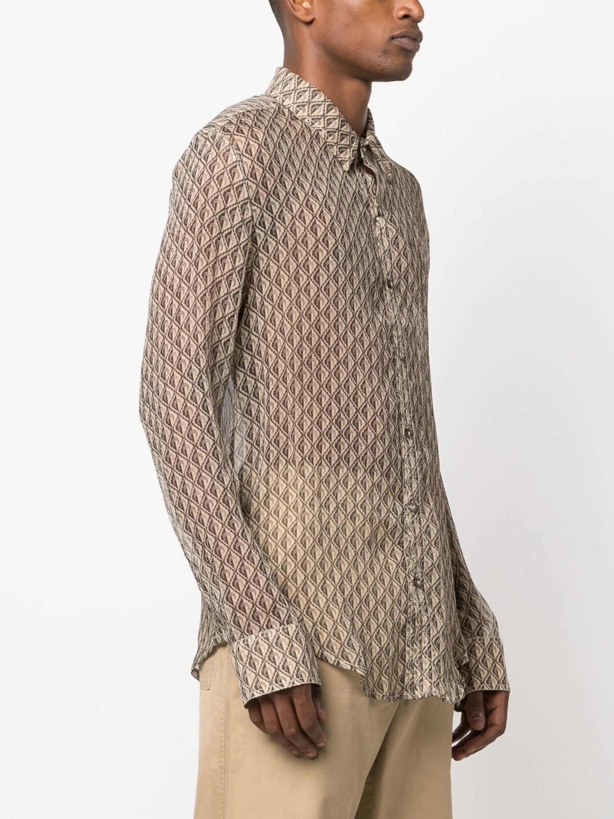 Moon Diamant silk shirt