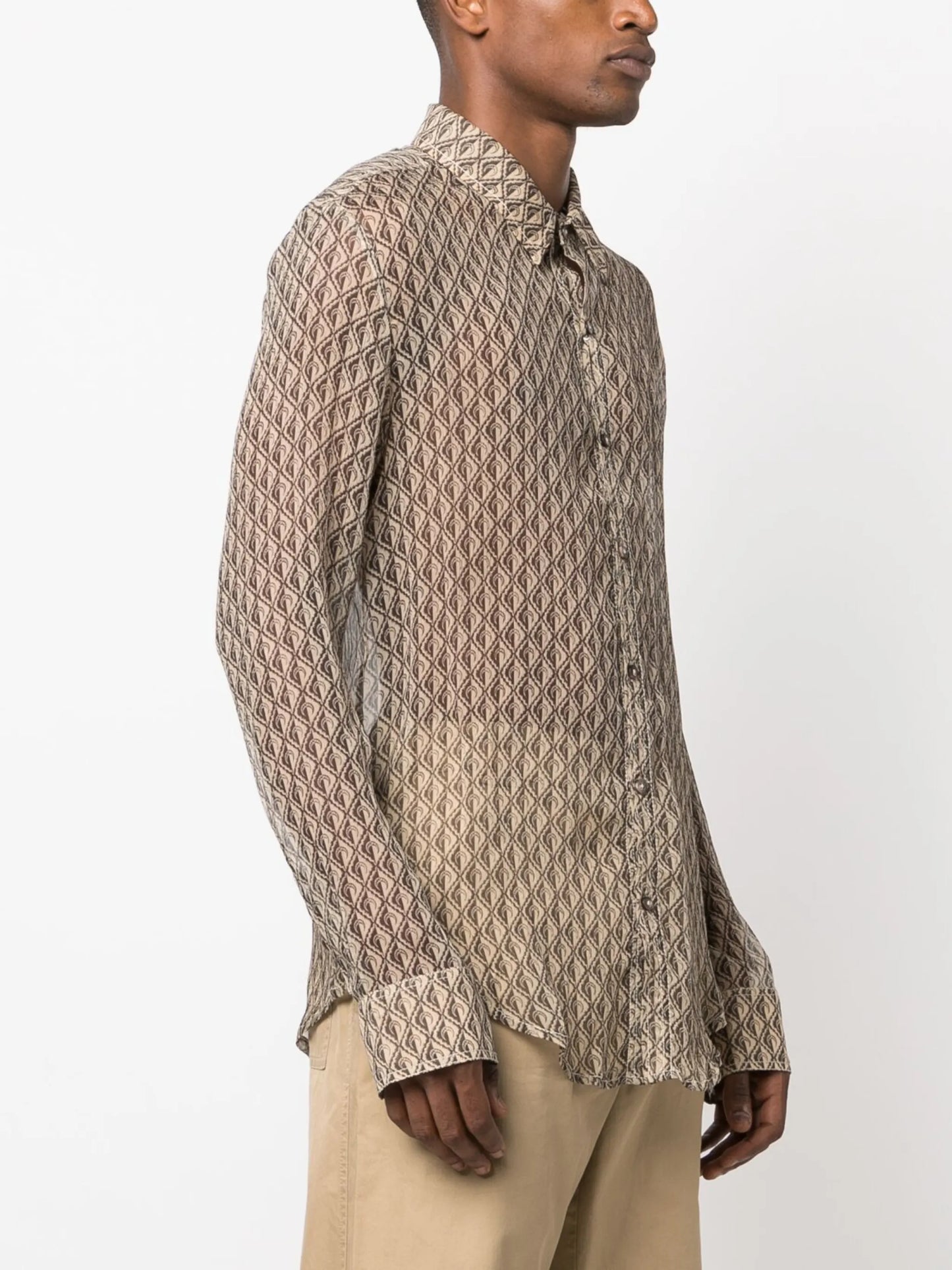 Moon Diamant silk shirt
