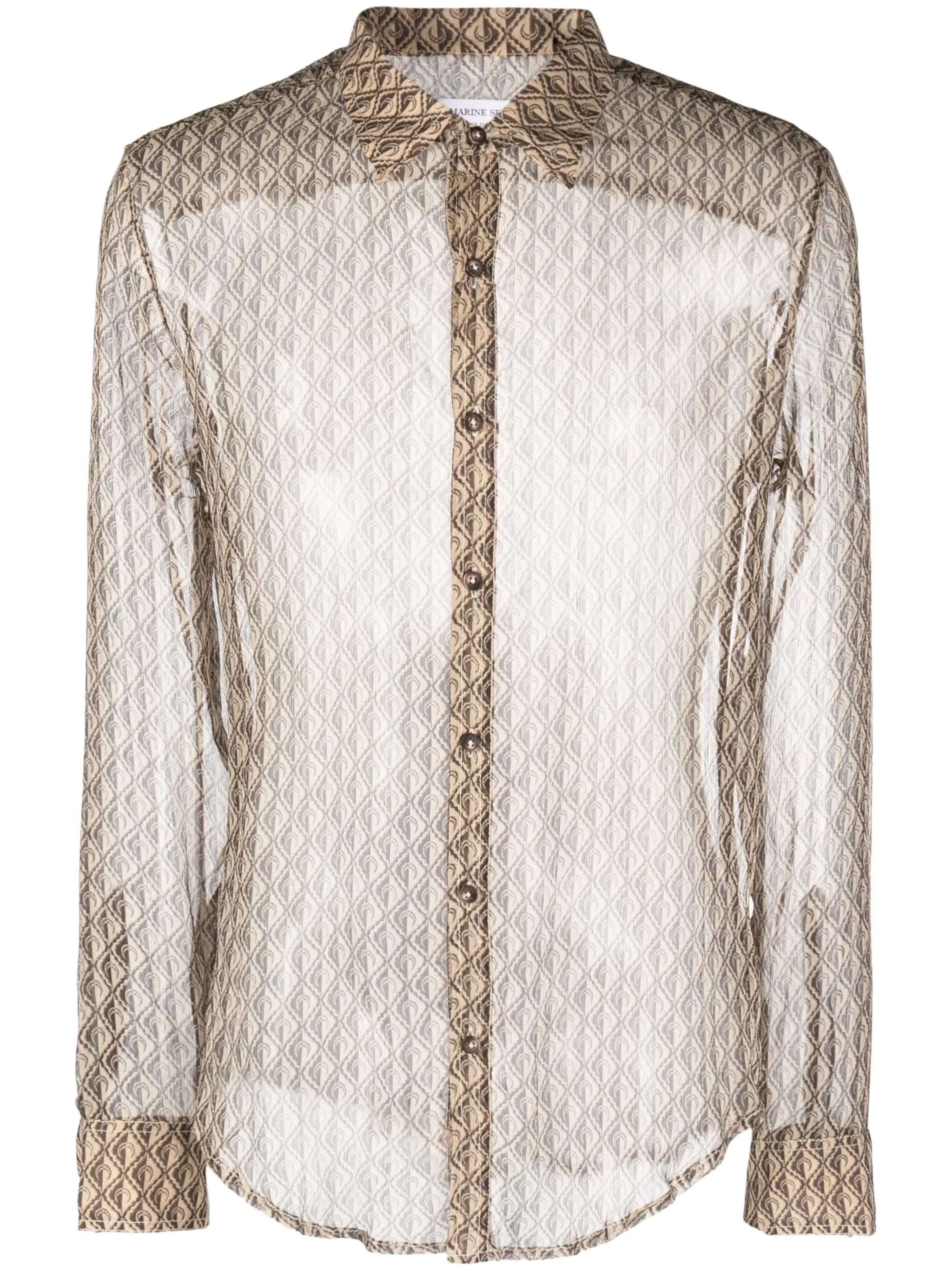 Moon Diamant silk shirt