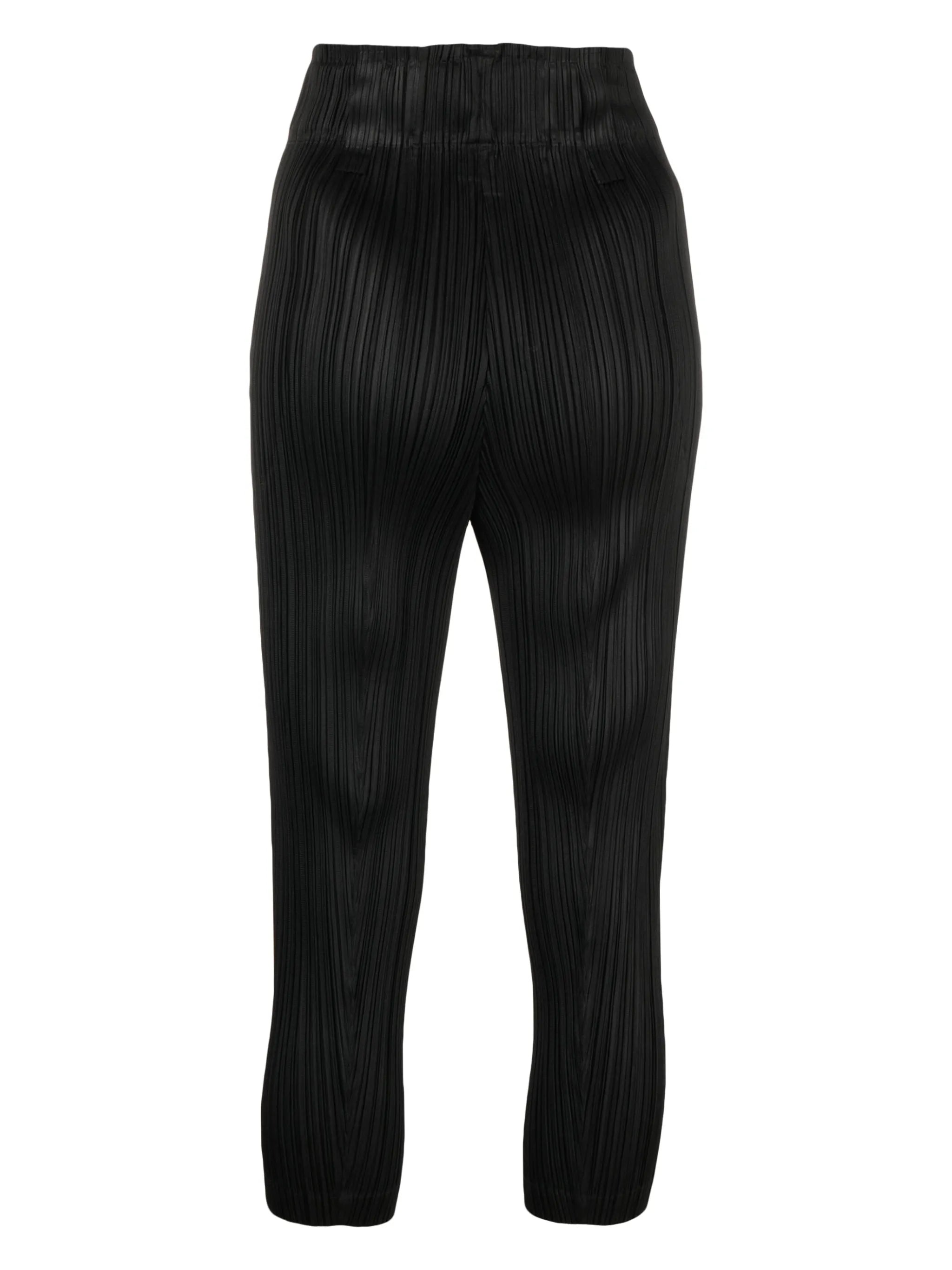 Route plissé trousers