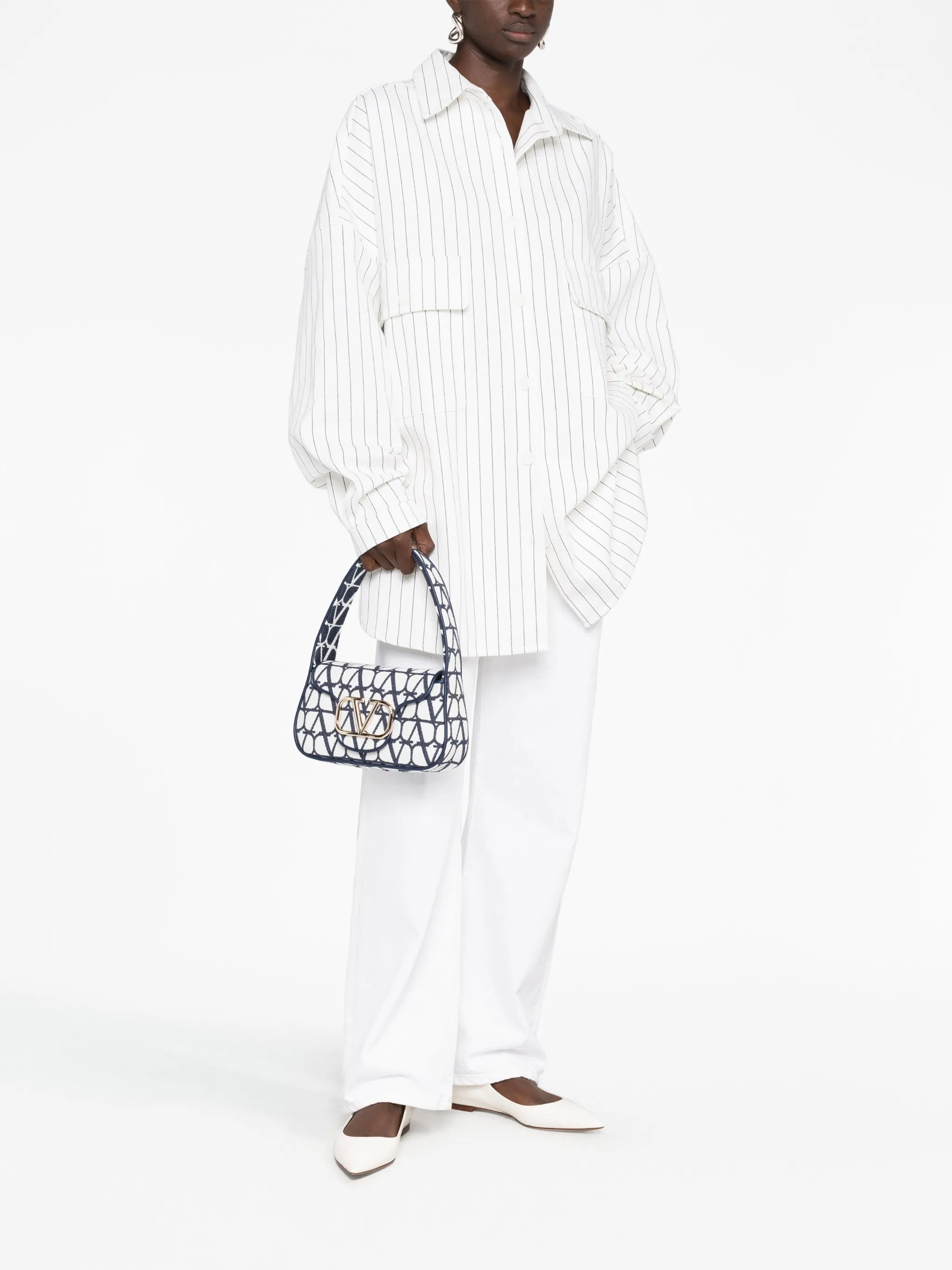 Toile Iconographe canvas shoulder bag