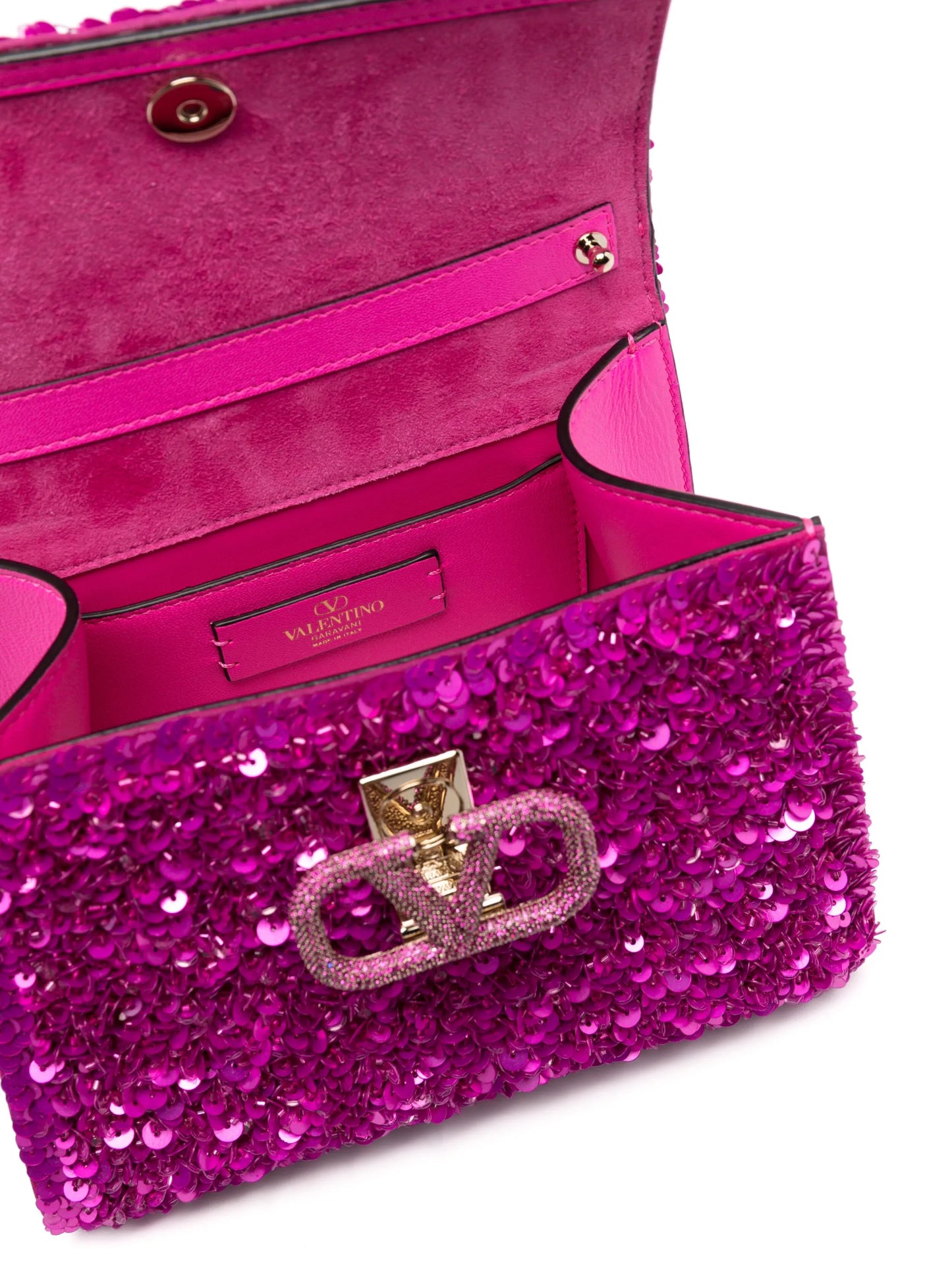 VSLING sequinned mini  bag