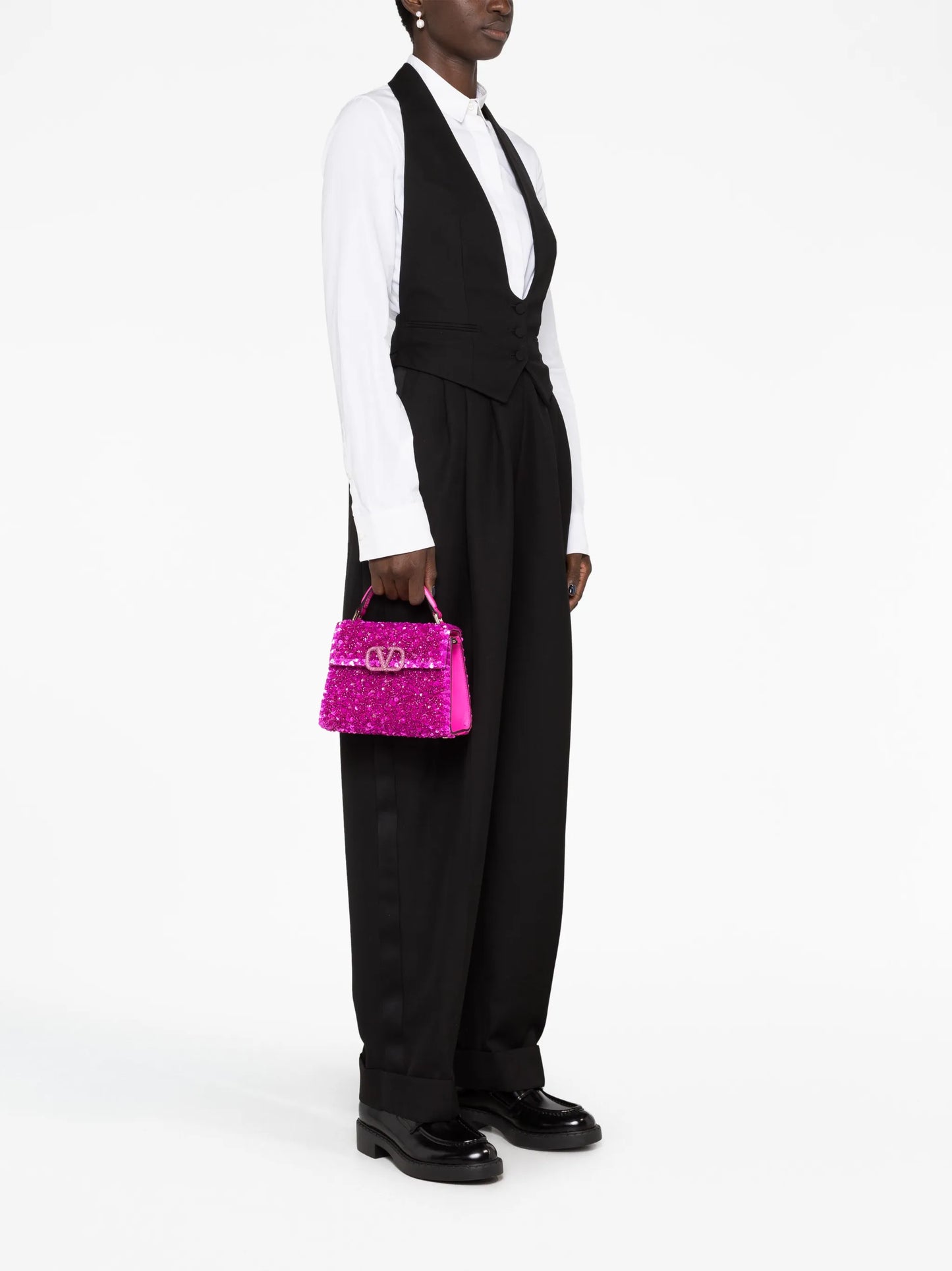 VSLING sequinned mini  bag