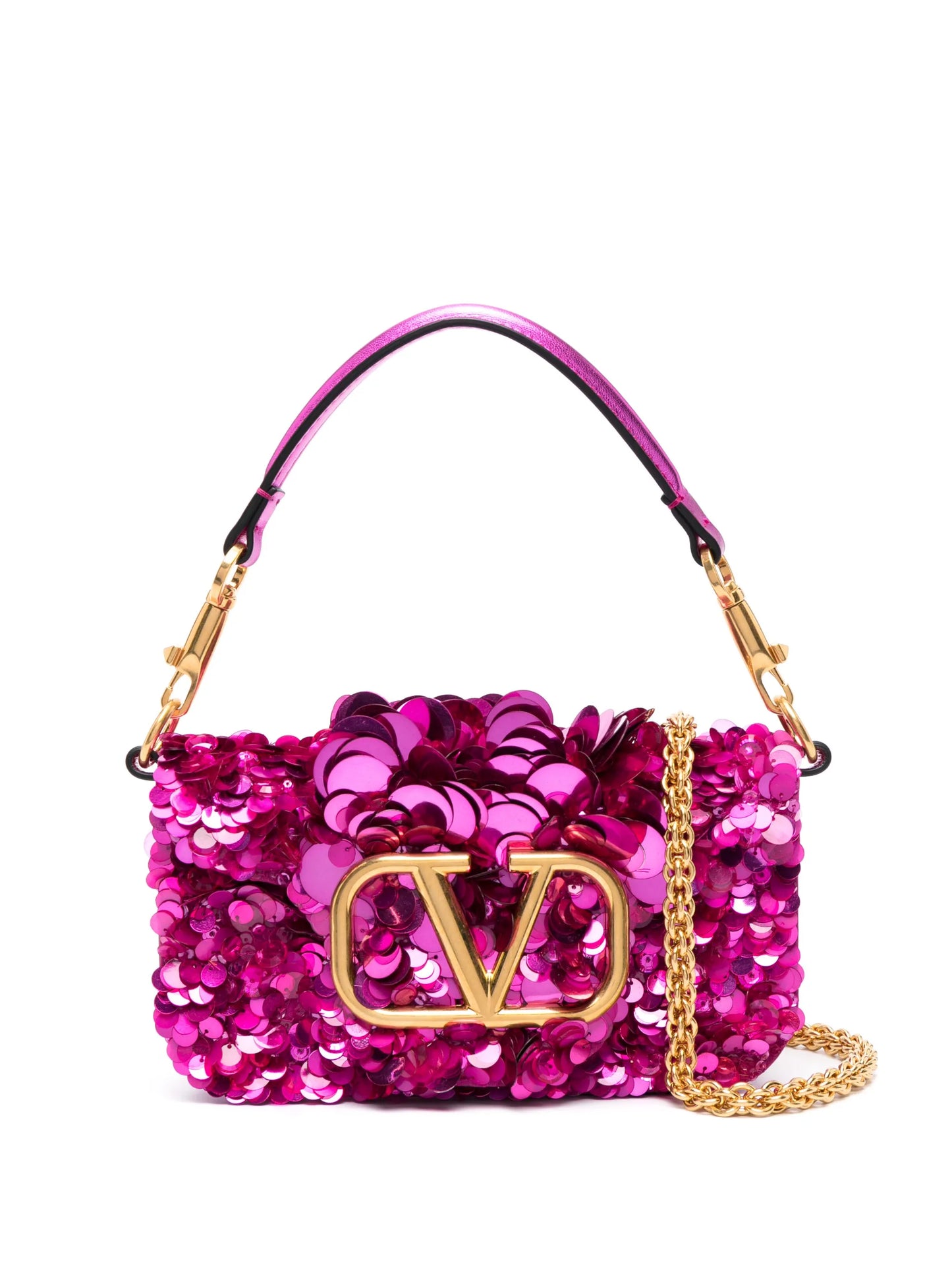 small Locò sequinned shoulder bag