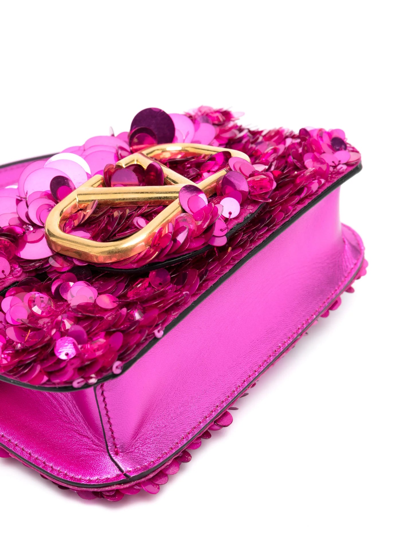 small Locò sequinned shoulder bag