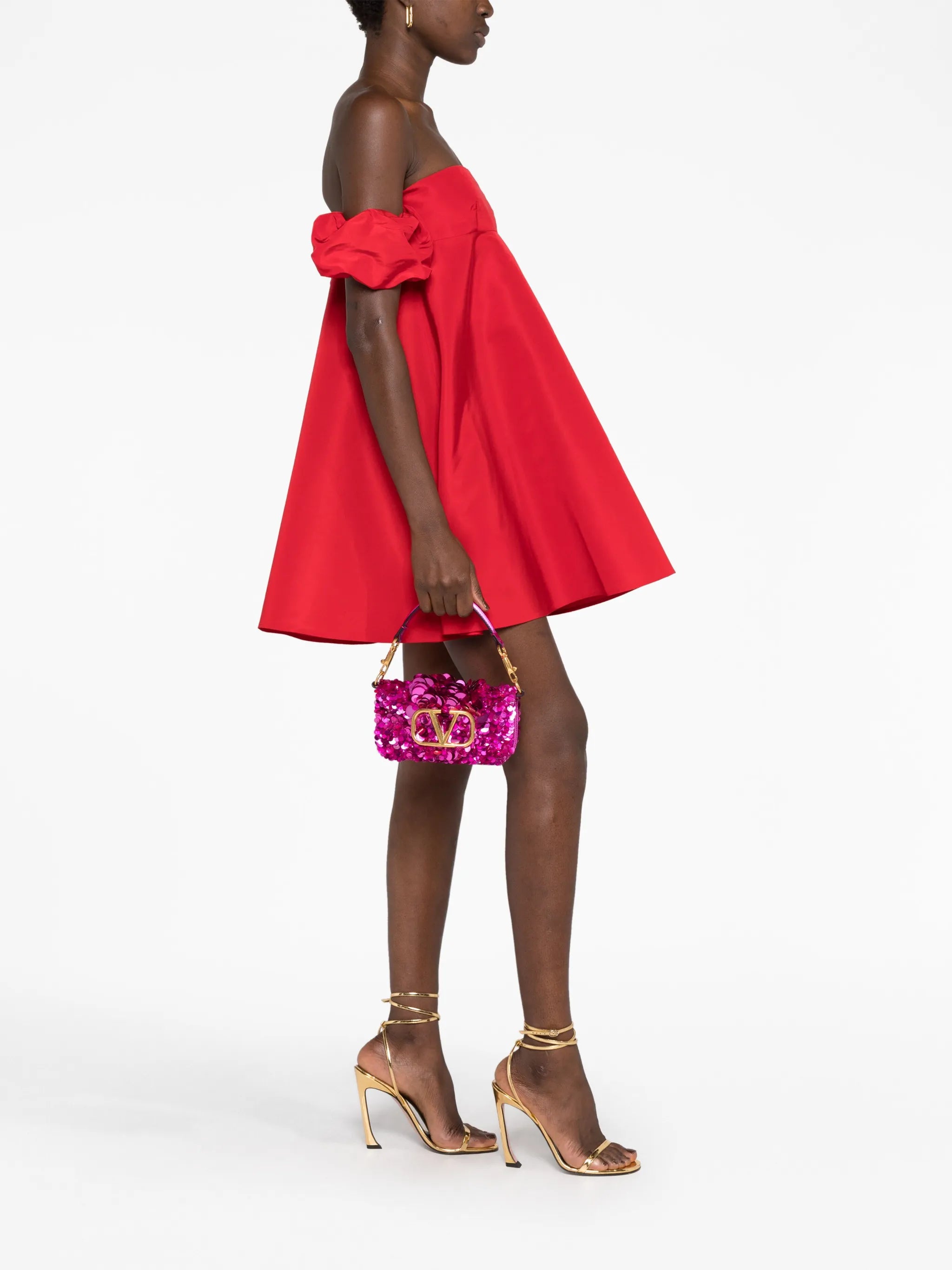 small Locò sequinned shoulder bag