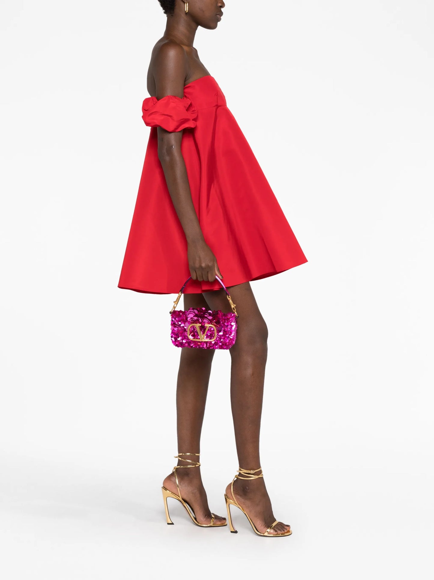 small Locò sequinned shoulder bag