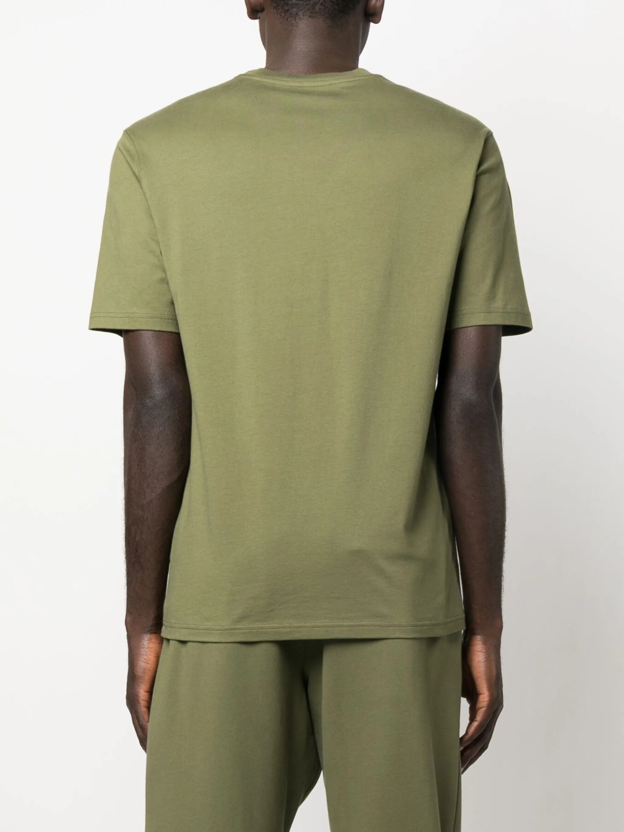 logo-patch organic-cotton T-shirt