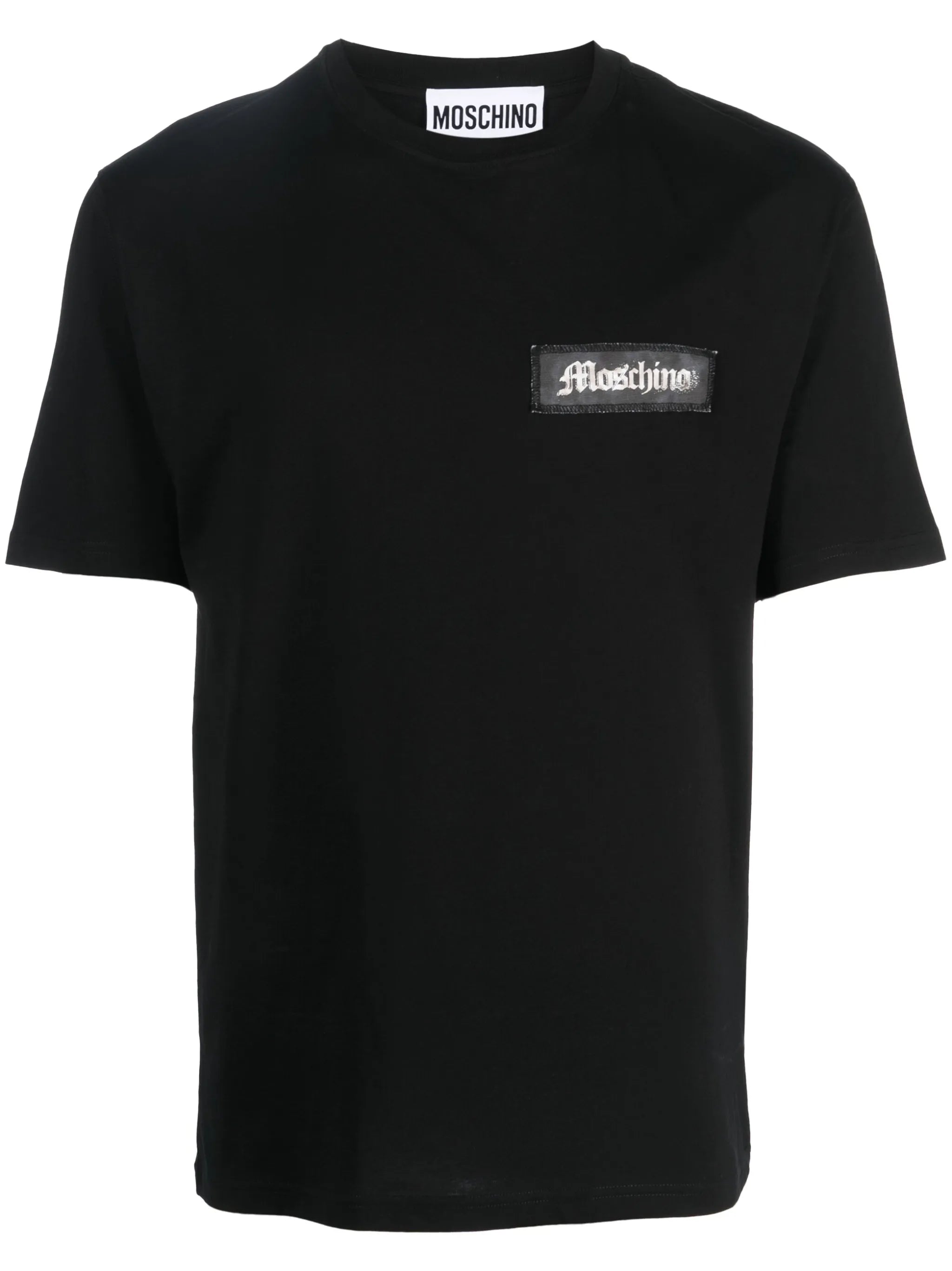logo-patch organic-cotton T-shirt