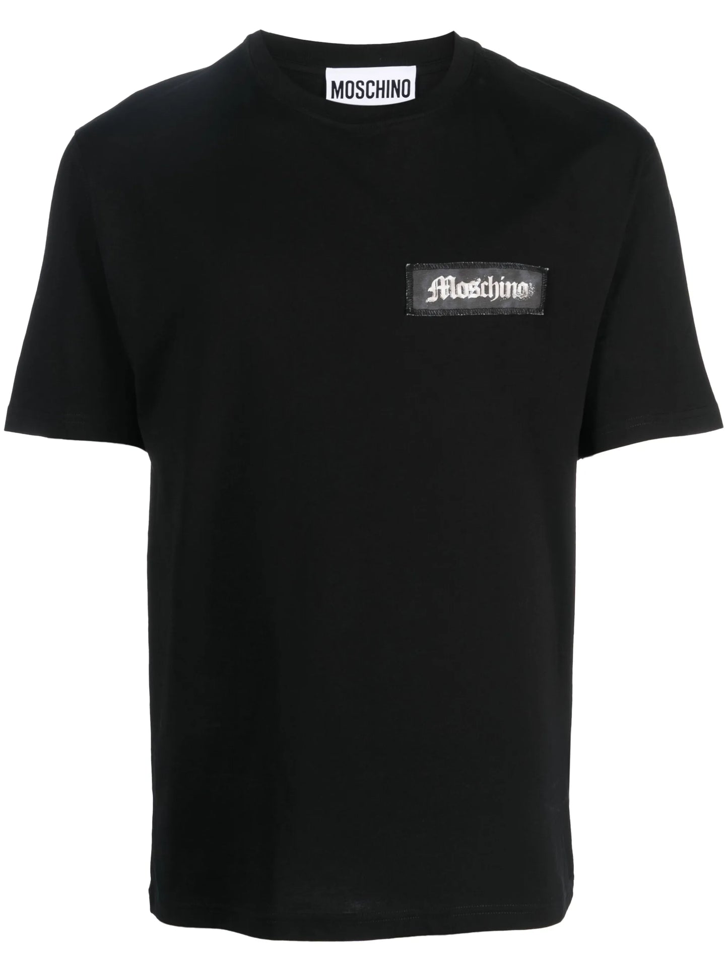 logo-patch organic-cotton T-shirt