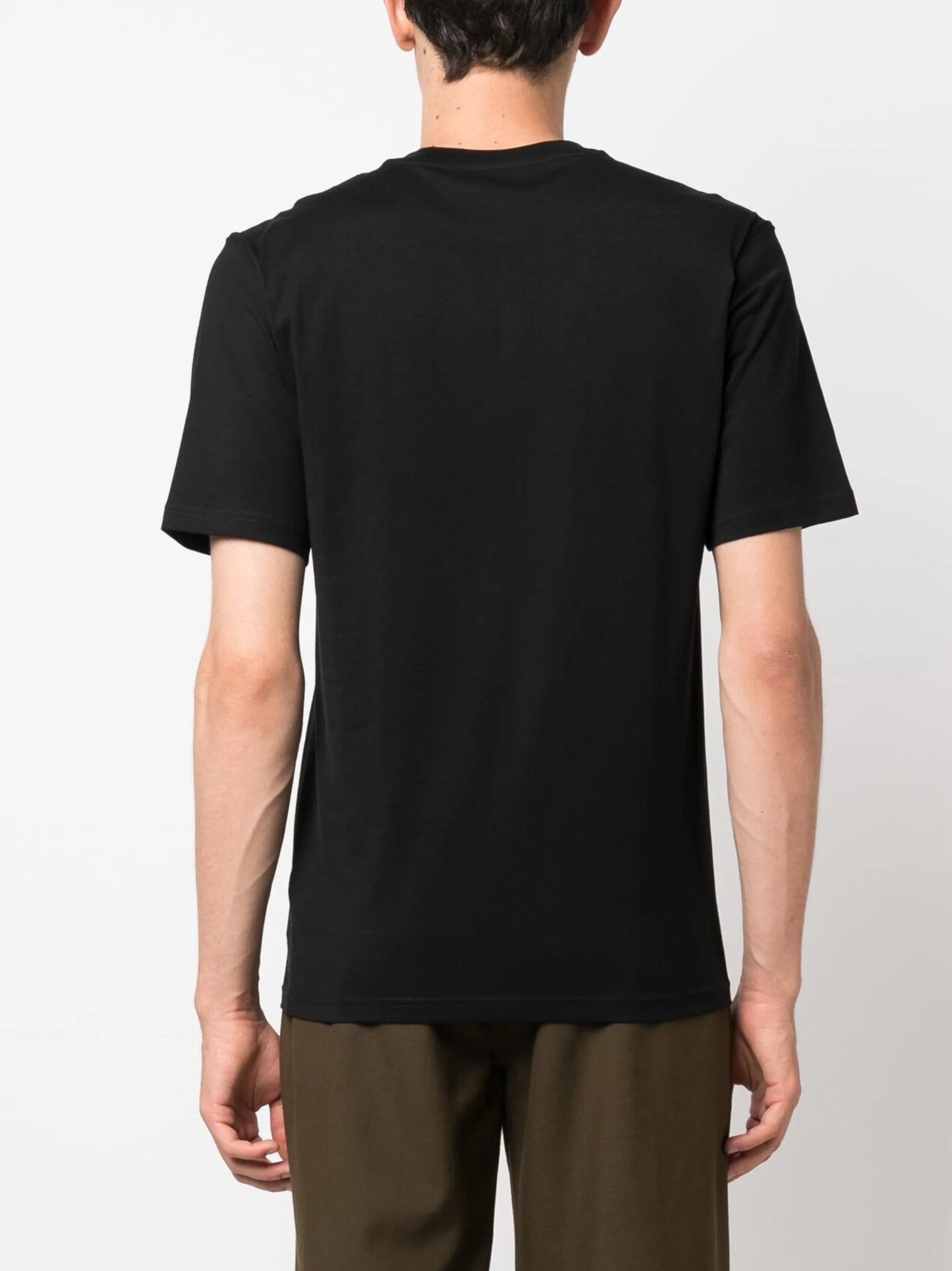 logo-patch organic-cotton T-shirt
