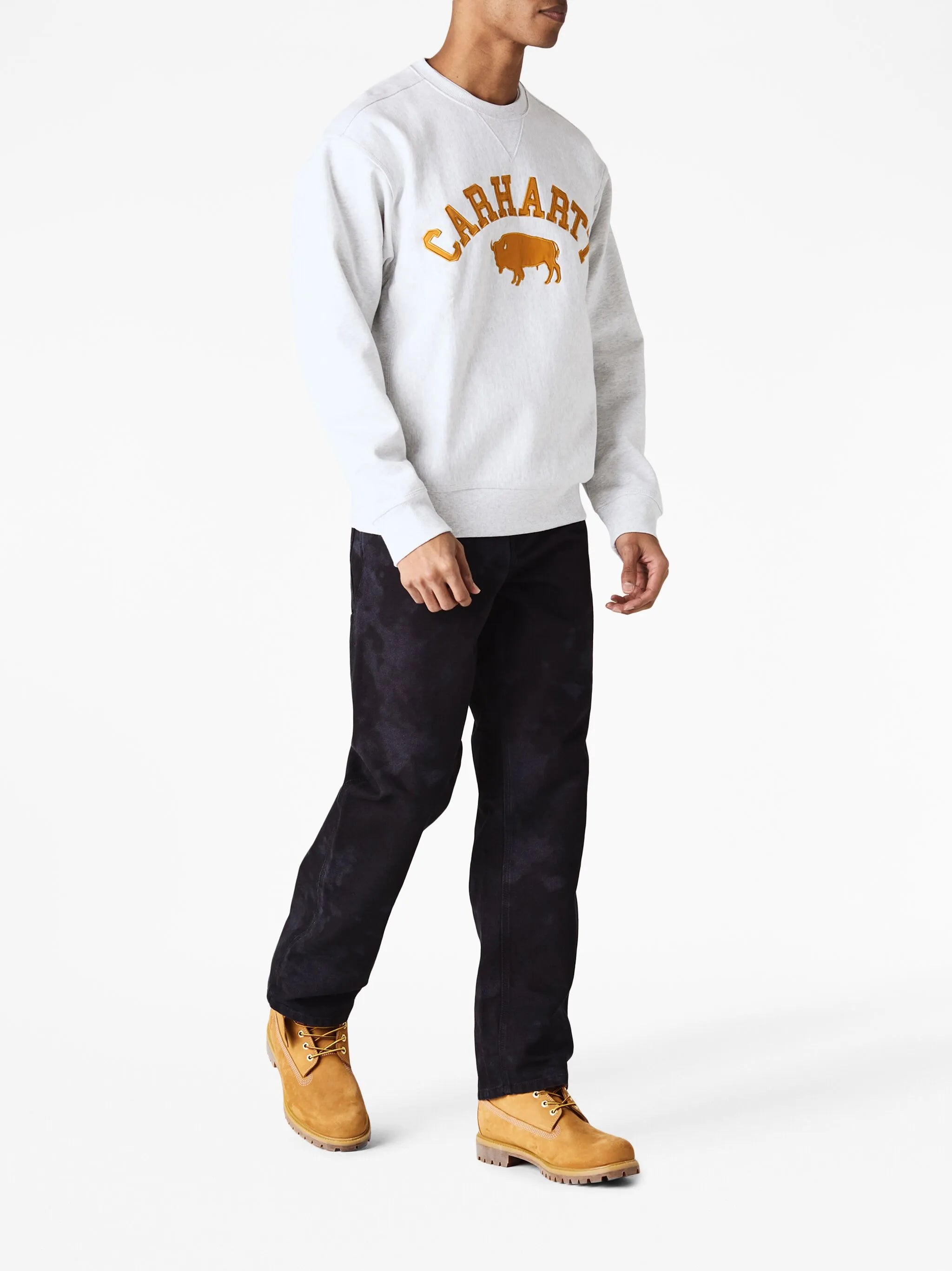 logo-print cotton sweatshirt