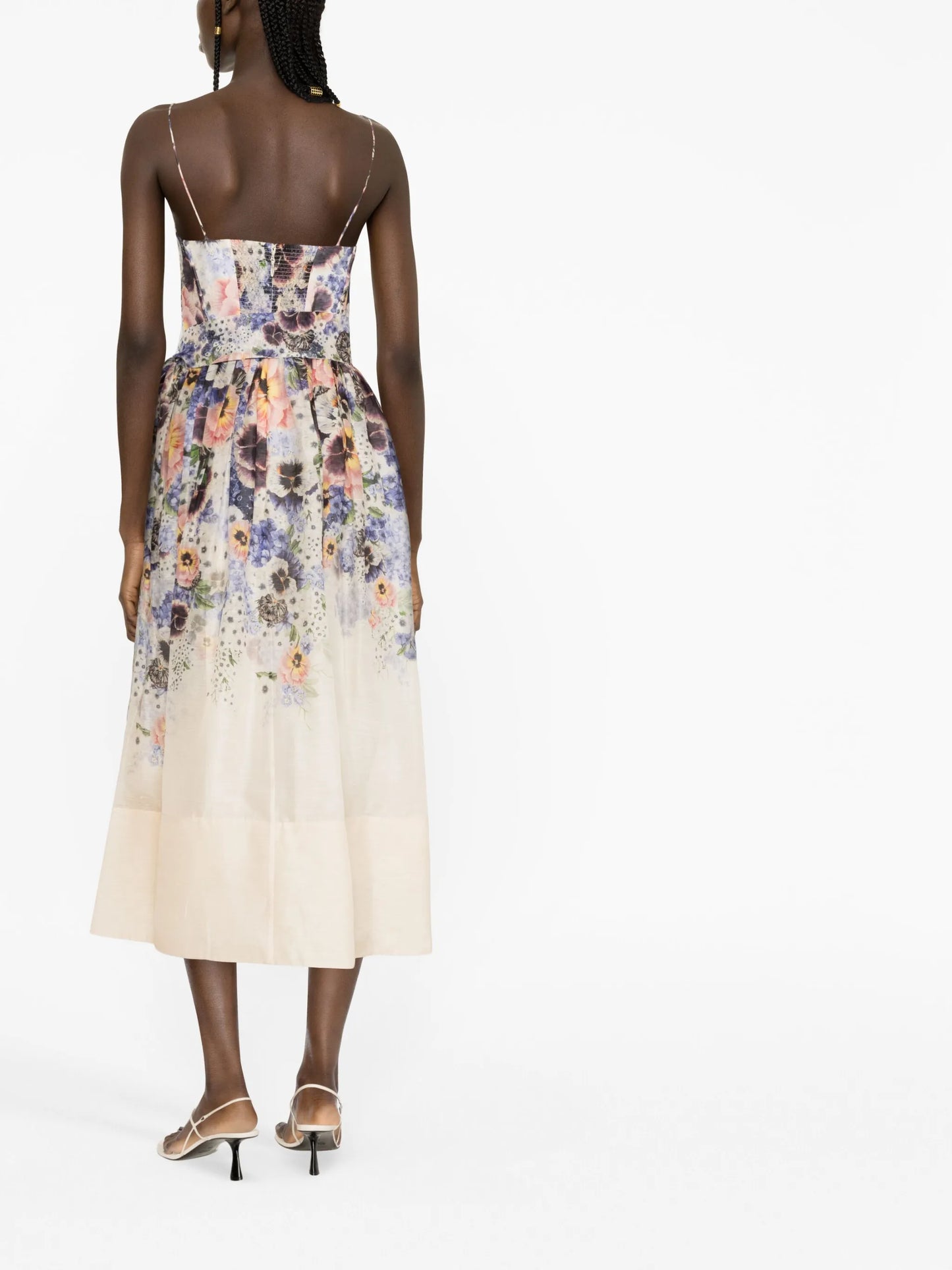 Tama corset midi dress