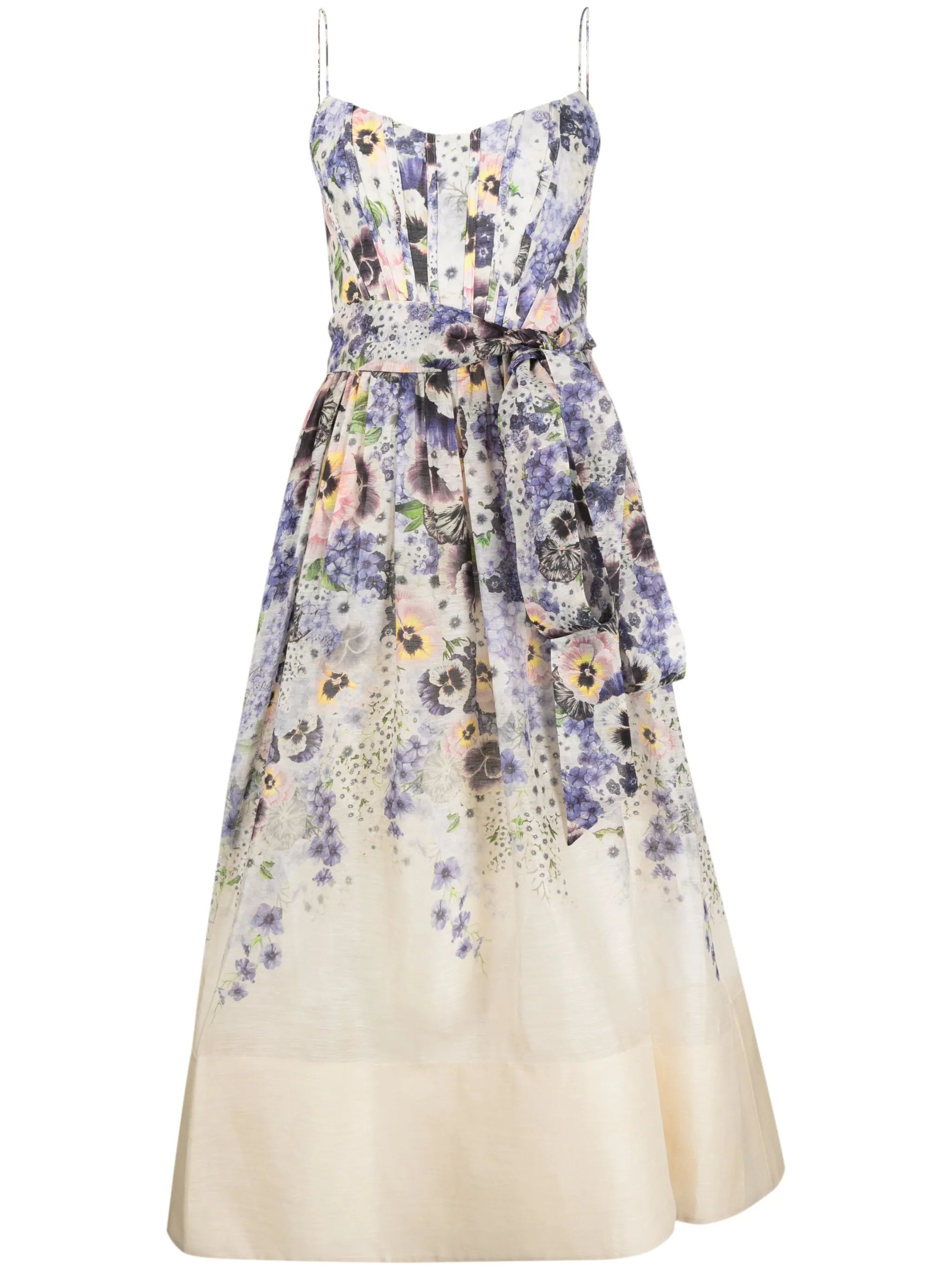 Tama corset midi dress