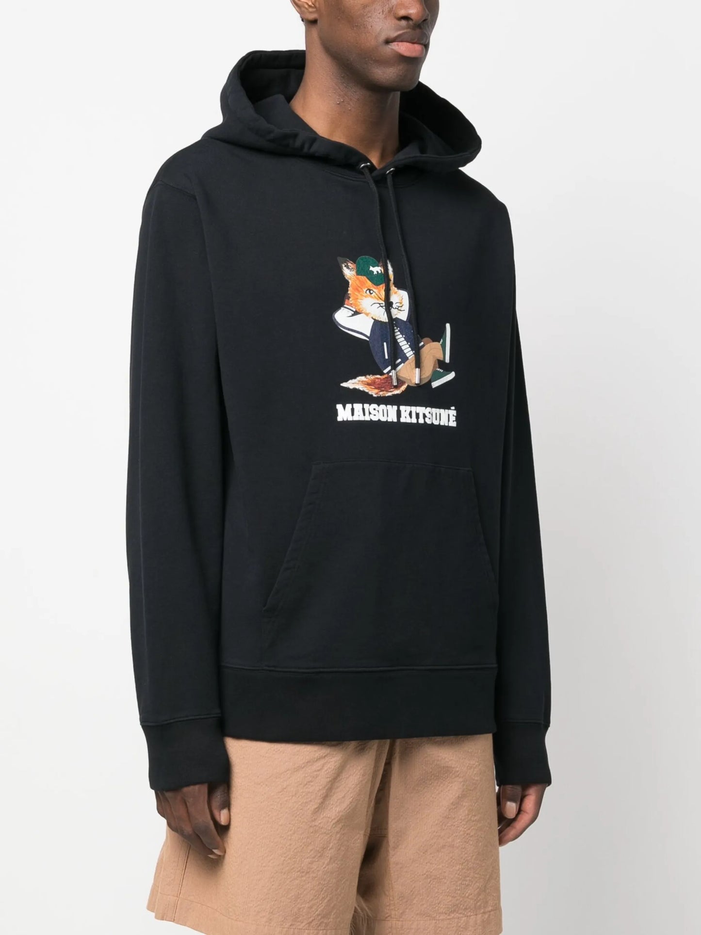 Chillax Fox cotton hoodie