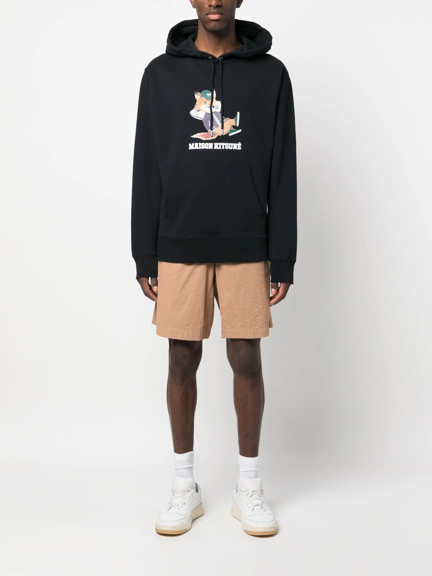 Chillax Fox cotton hoodie