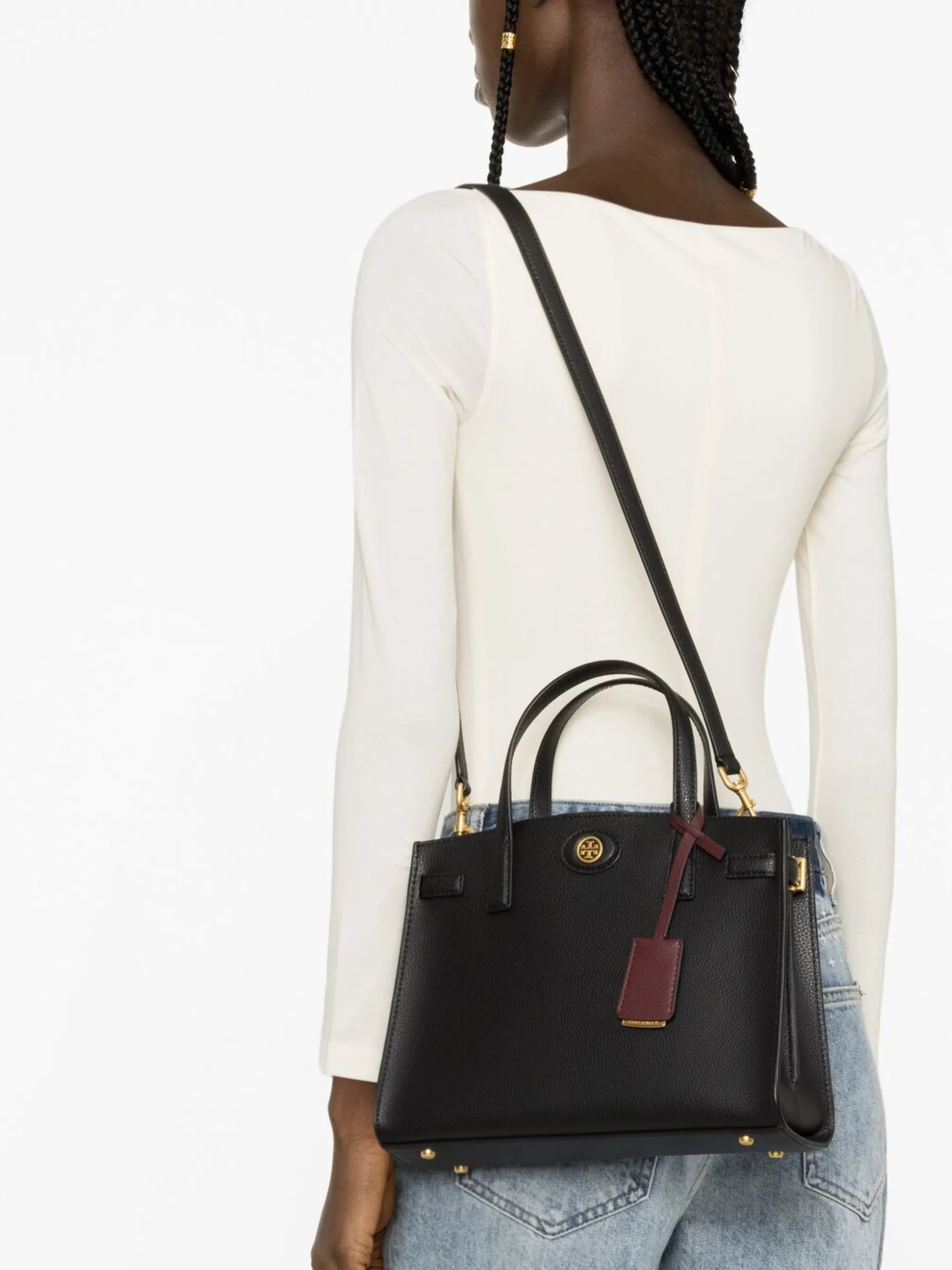 logo-patch tote bag