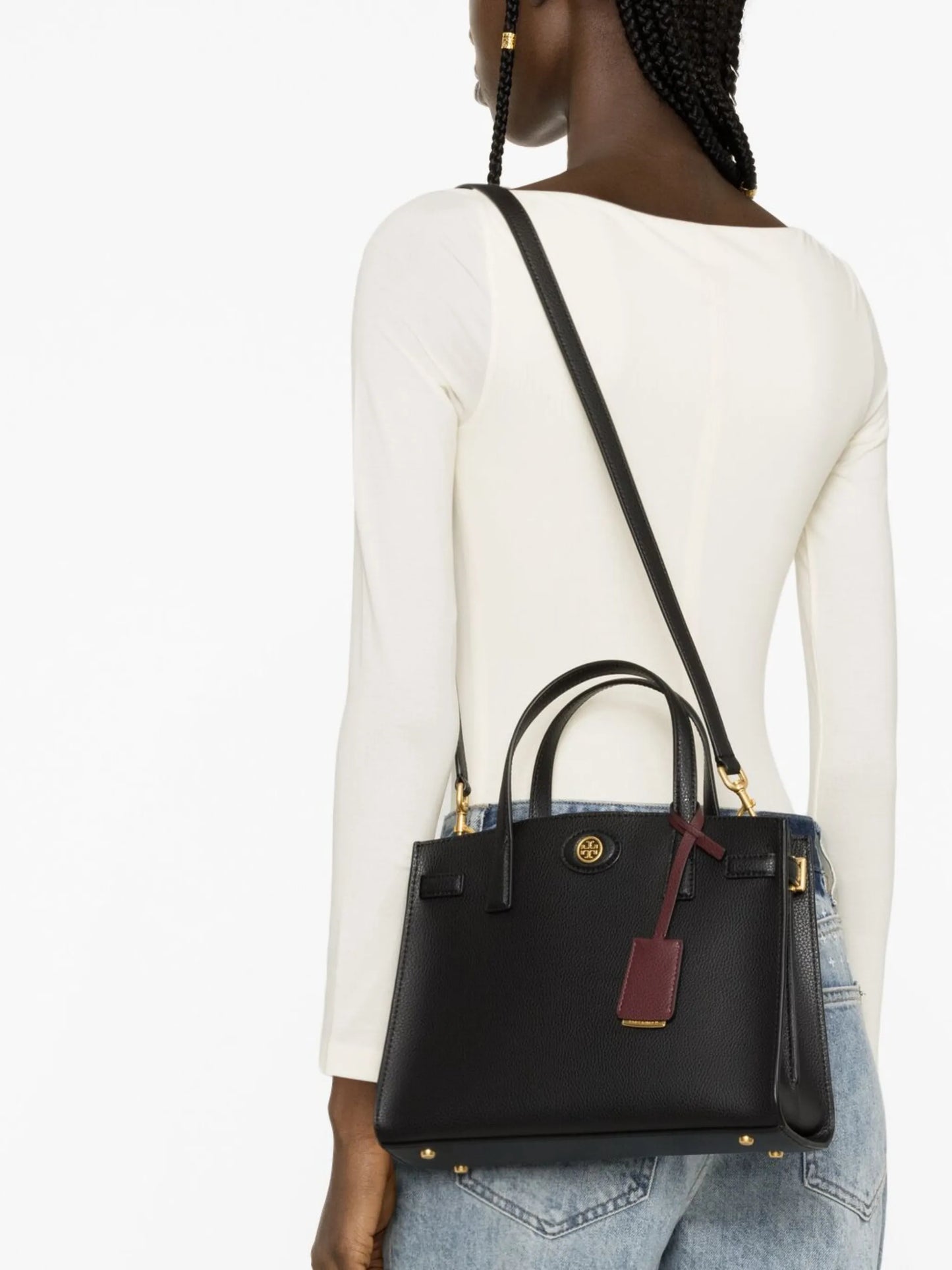 logo-patch tote bag