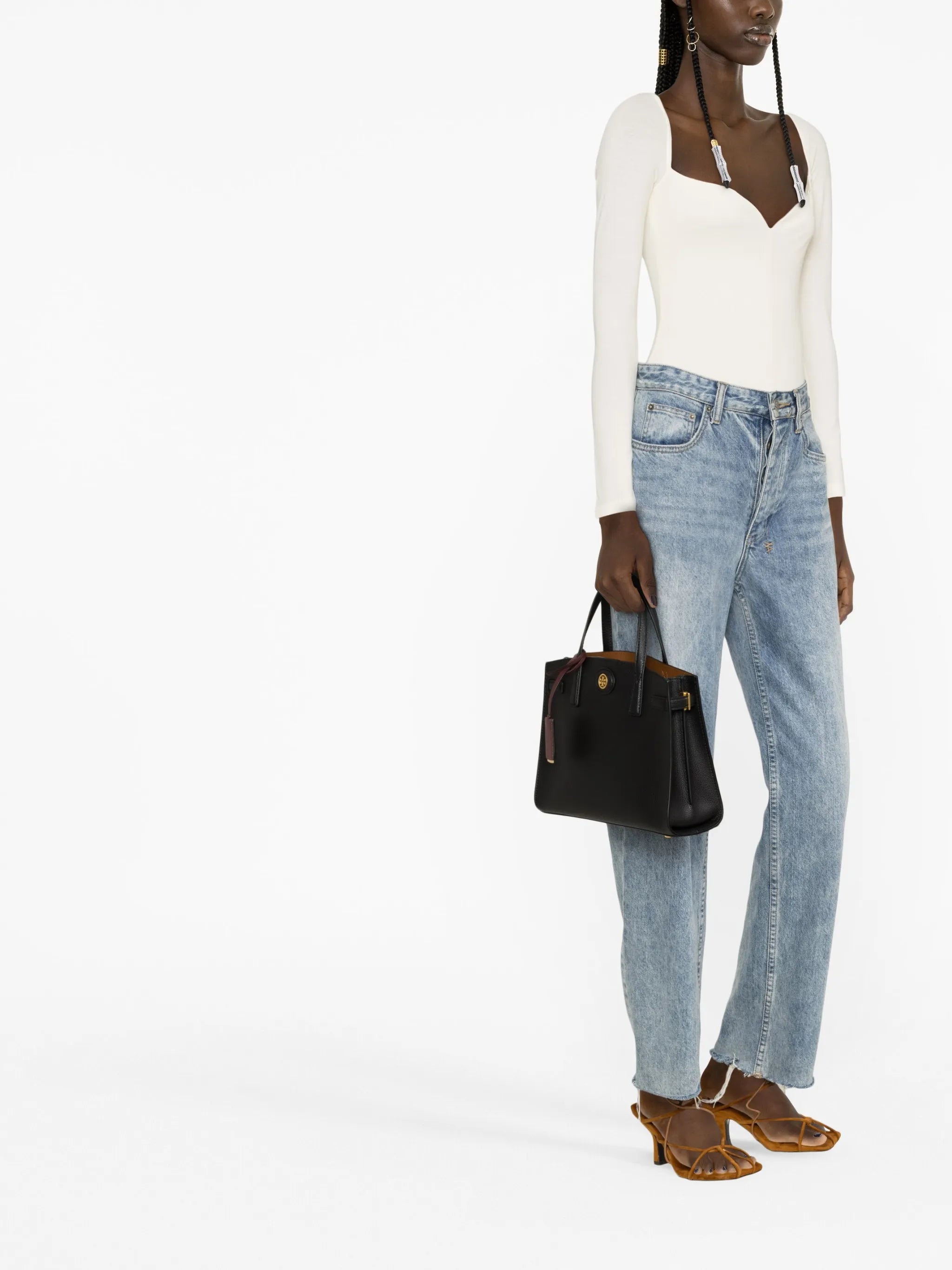 logo-patch tote bag