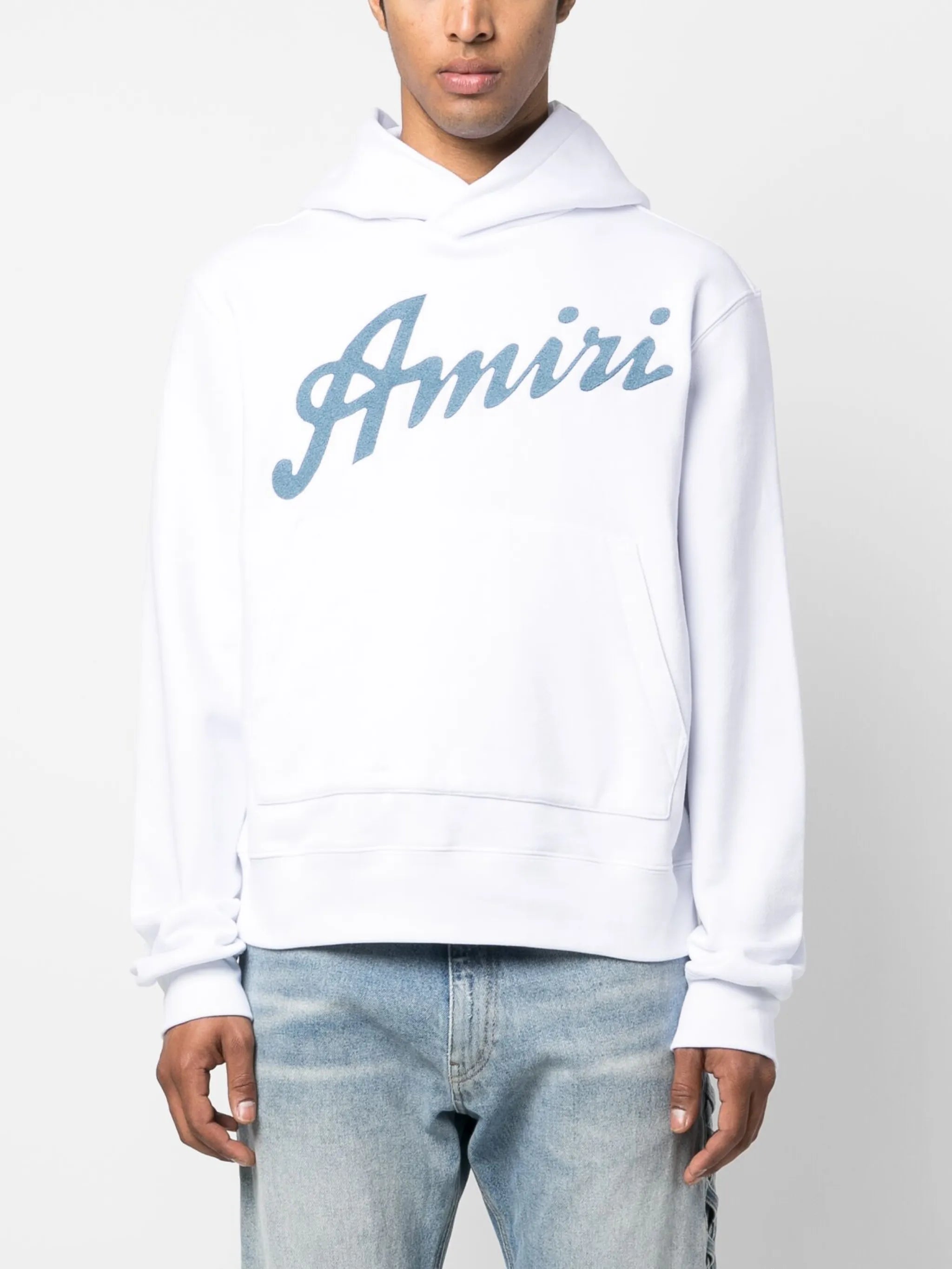 logo-print hoodie