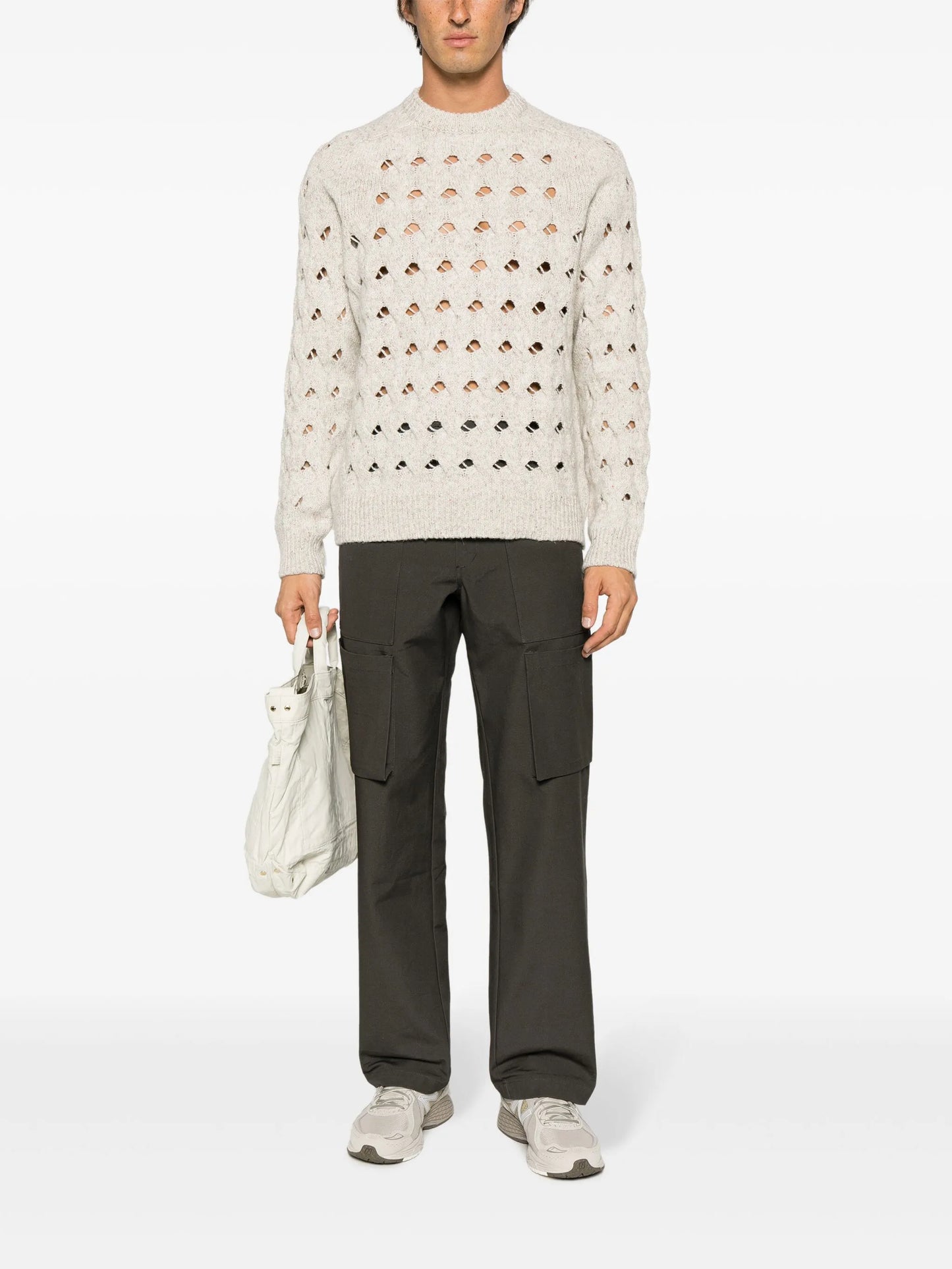 Esrum open-knit jumper
