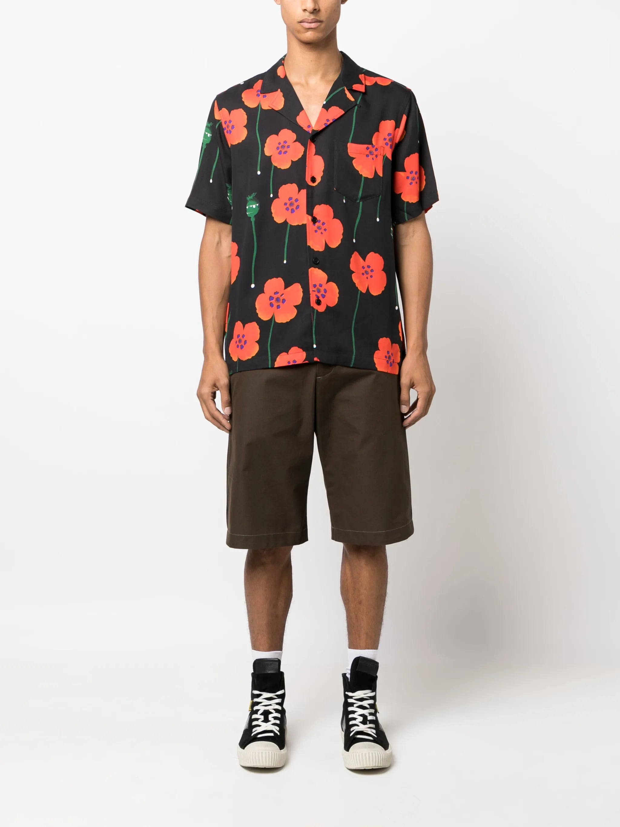 Orson floral-print shirt