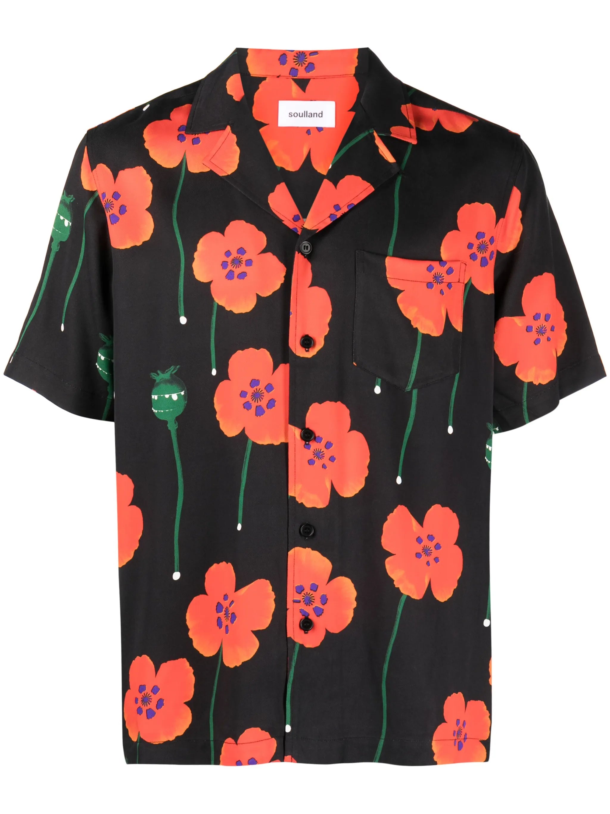 Orson floral-print shirt