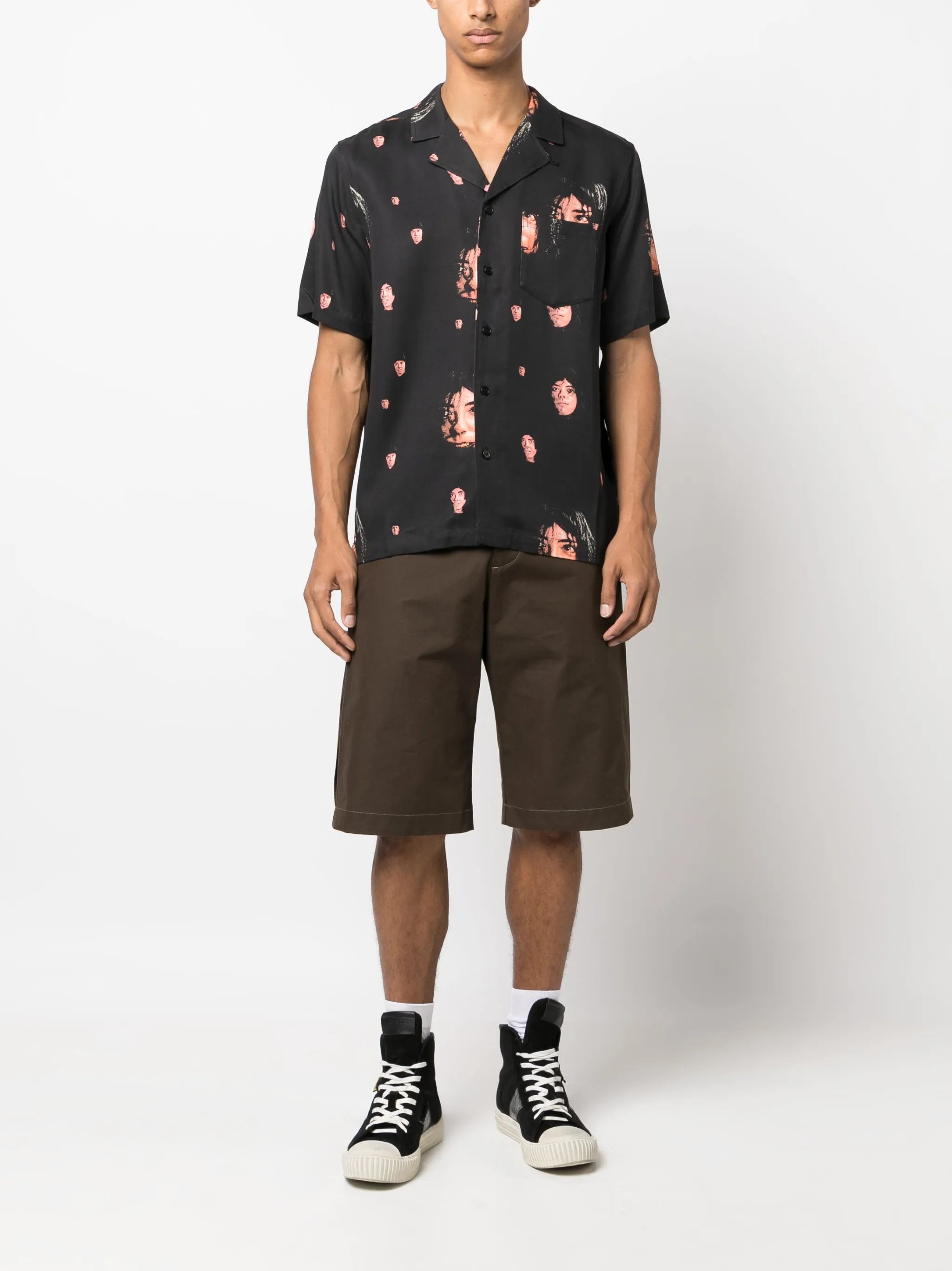Orson graphic-print shirt