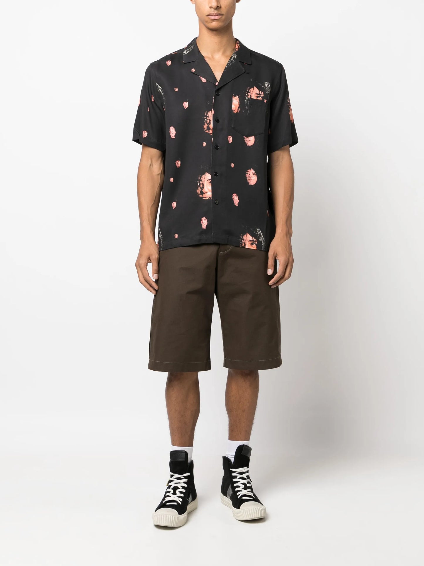 Orson graphic-print shirt