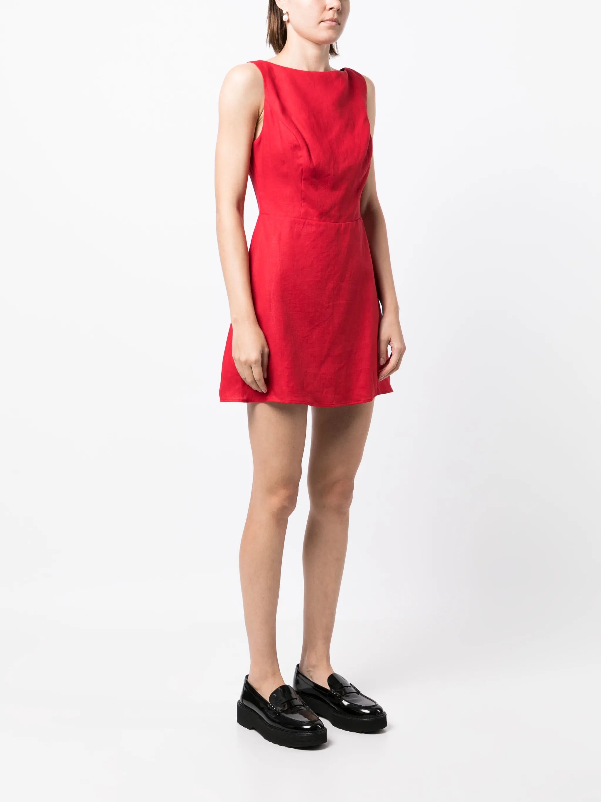 Zenni linen minidress