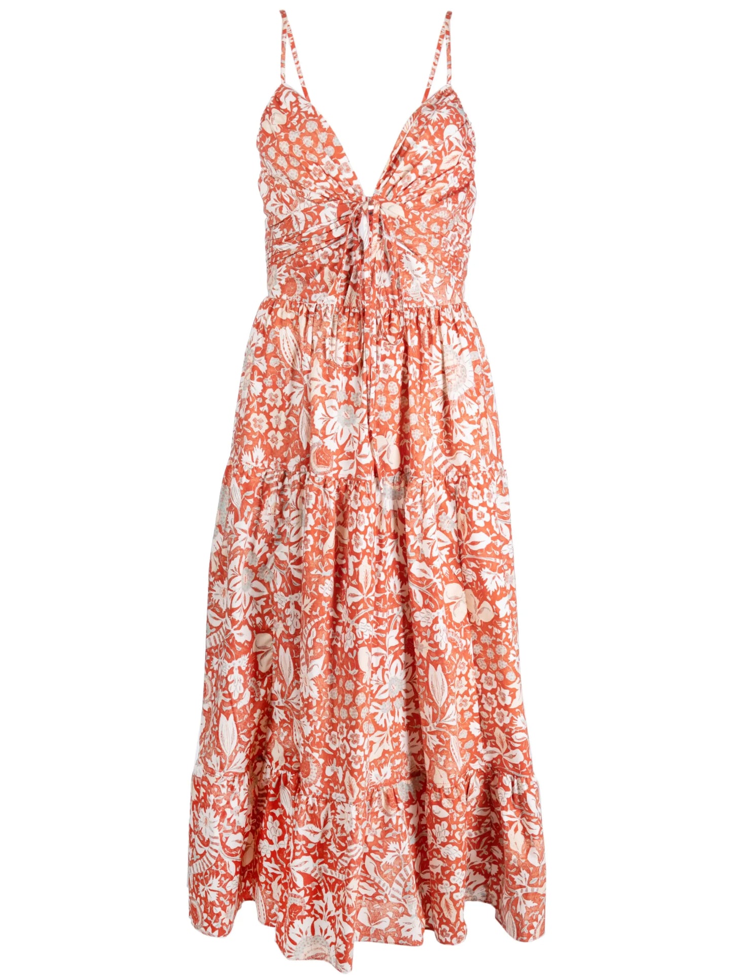Phoebe floral-print midi dress