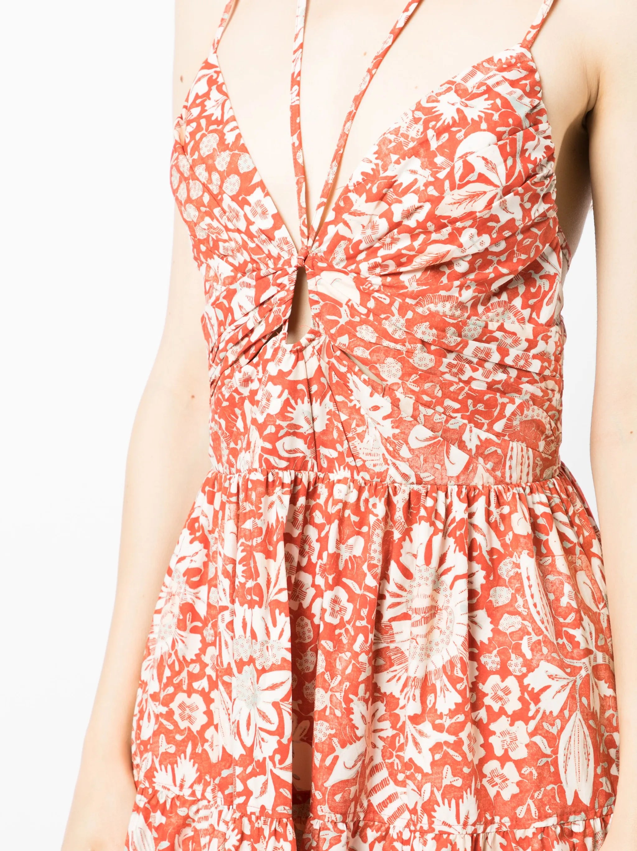 Phoebe floral-print midi dress