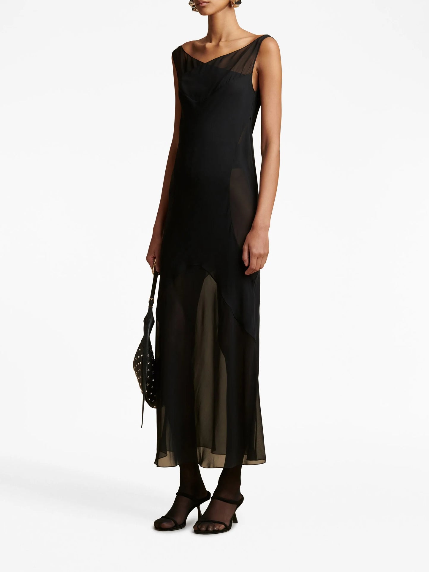 Aminah slip midi dress