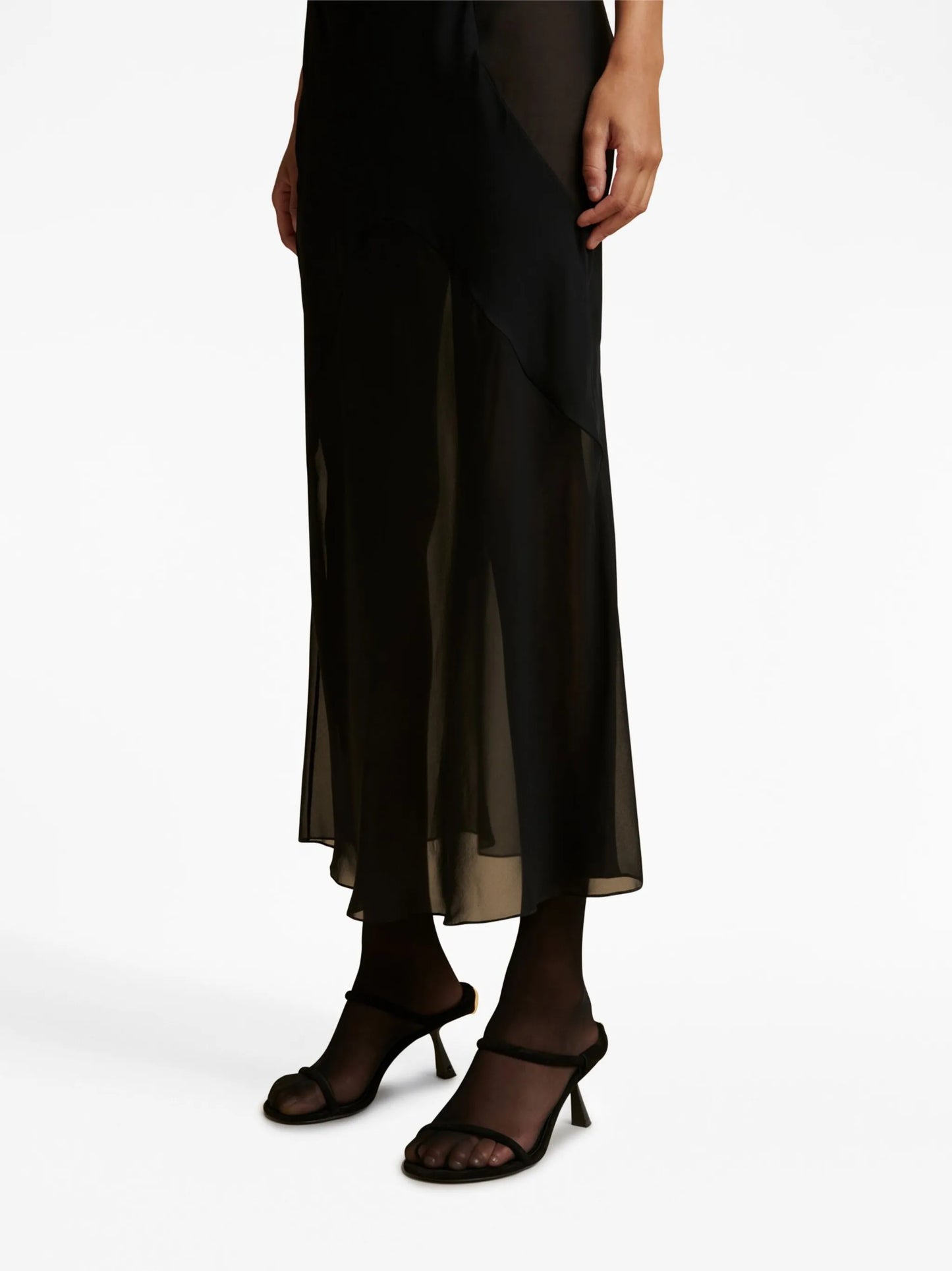 Aminah slip midi dress