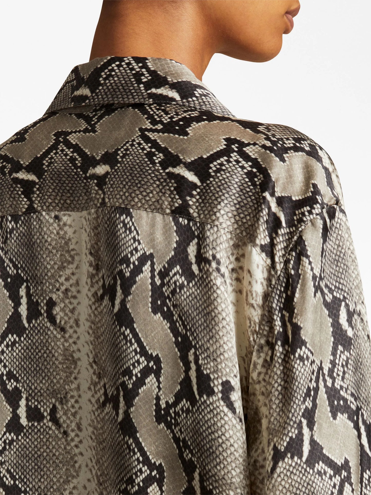 Argo snake-print shirt