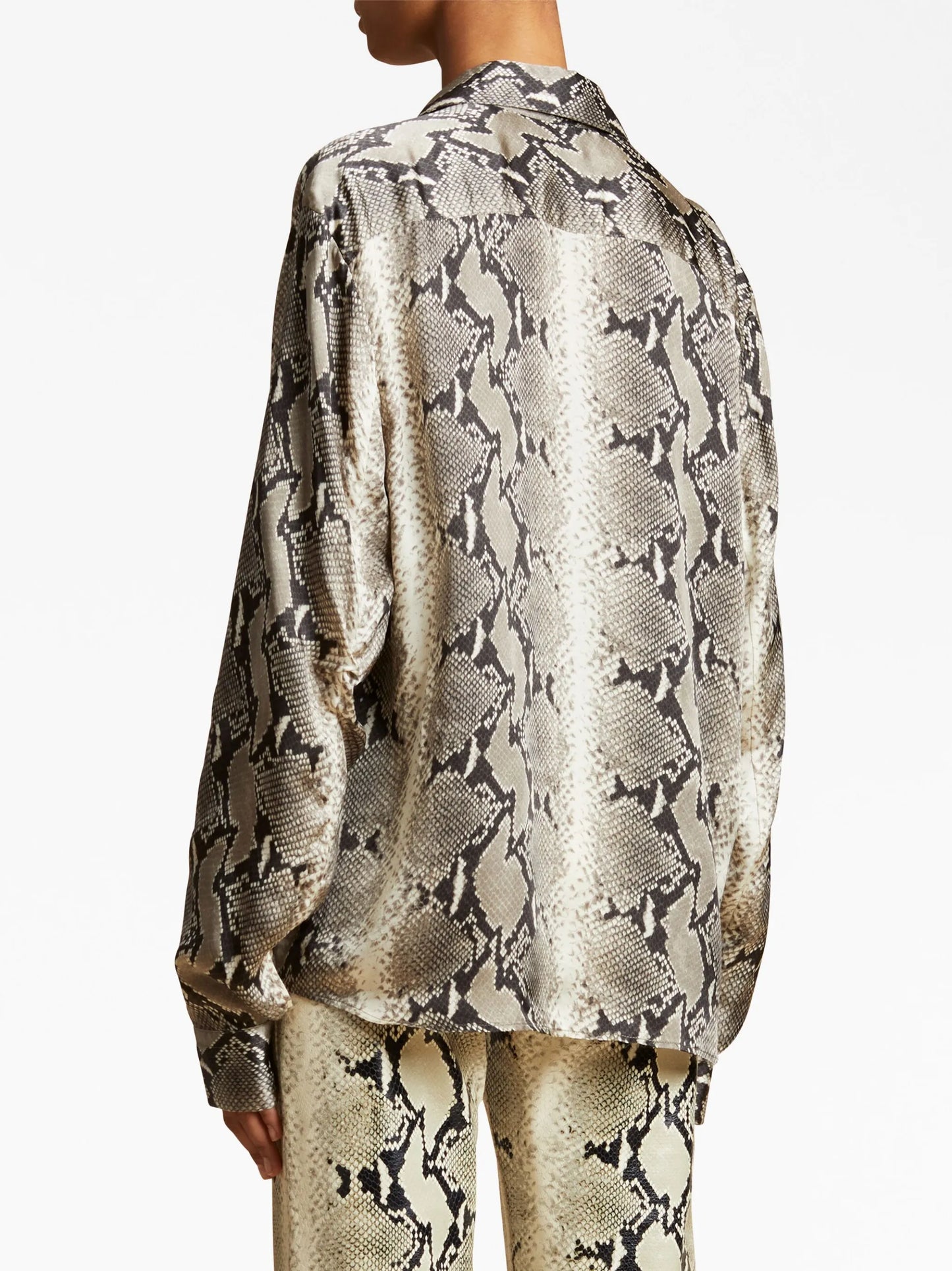 Argo snake-print shirt
