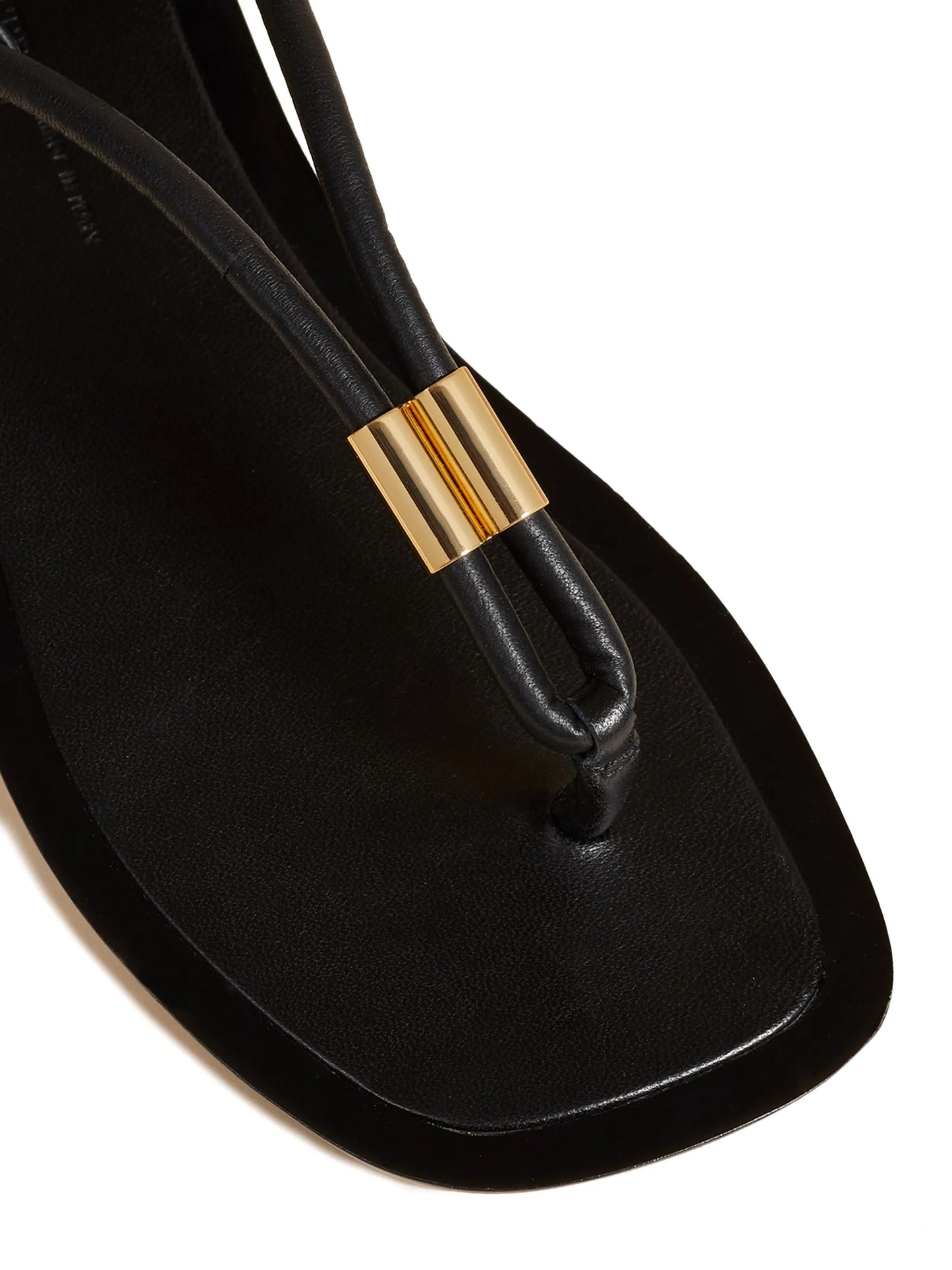 Devoe flat leather sandals