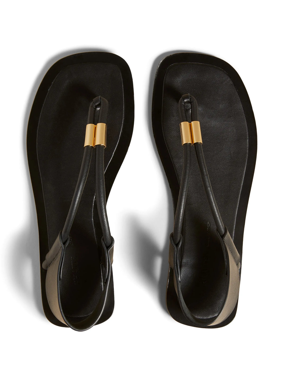 Devoe flat leather sandals