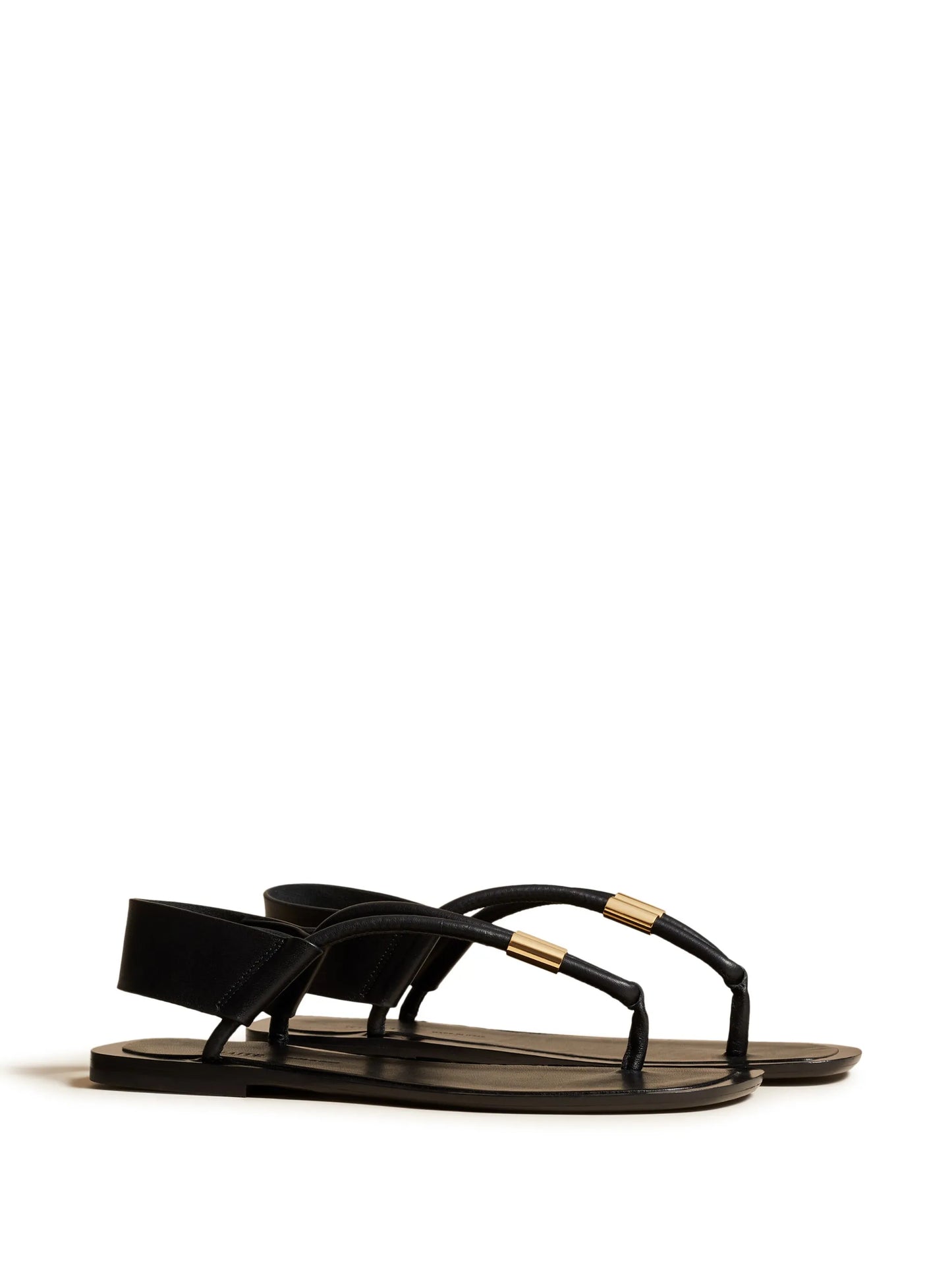 Devoe flat leather sandals